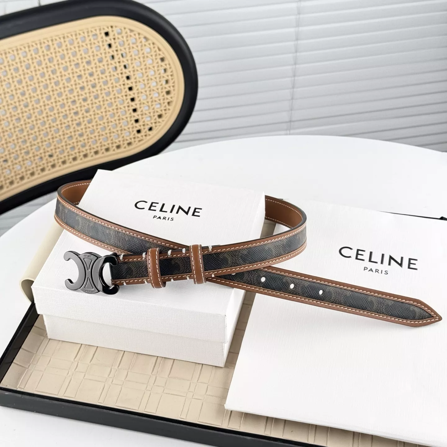 Celine AAA Quality Belts In 2.5cm For Women Bold 1477