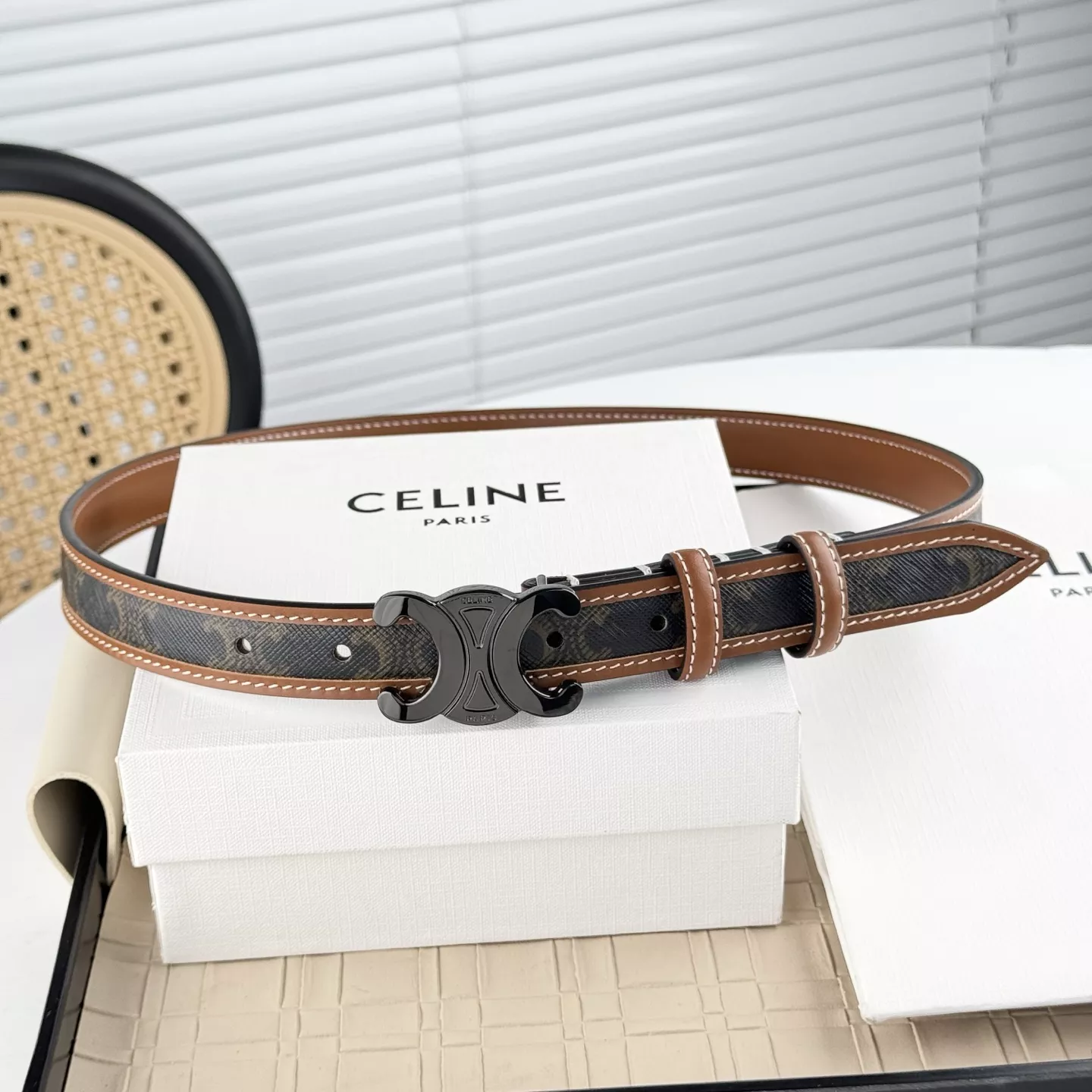 Celine AAA Quality Belts In 2.5cm For Women Bold 1477