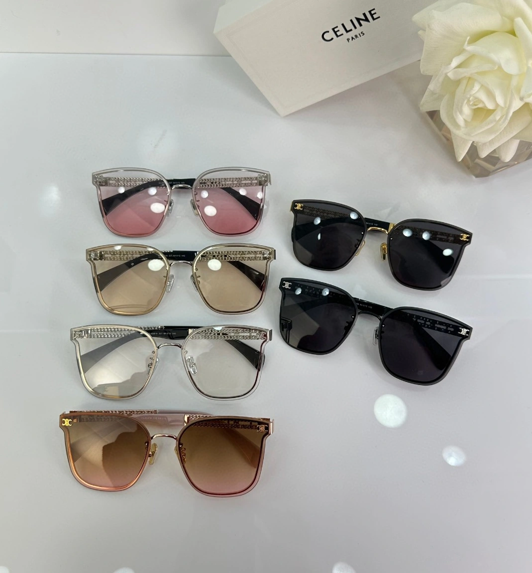 Celine AAA Quality Sunglasses Elegant 688