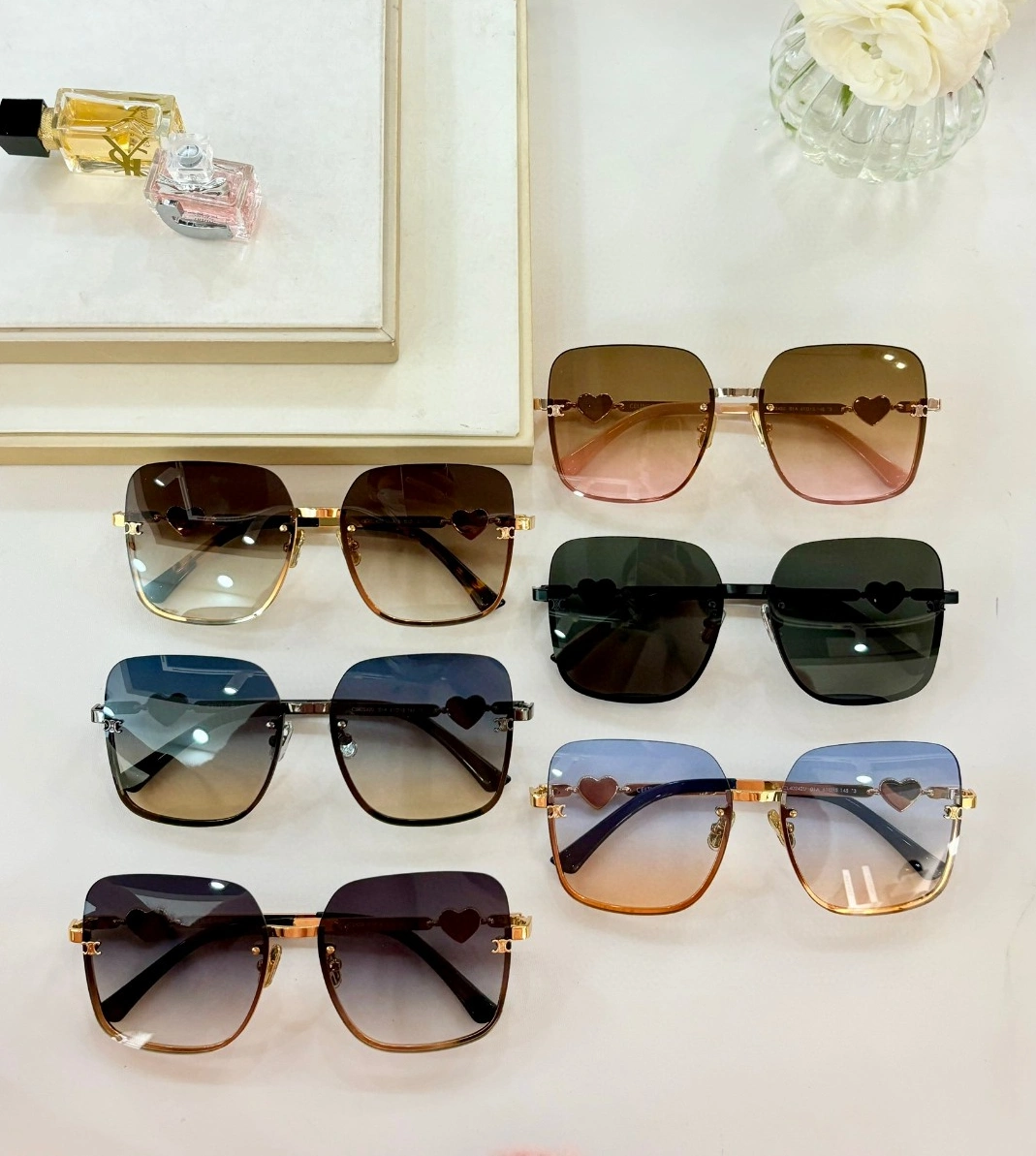 Celine AAA Quality Sunglasses Flexible 3114