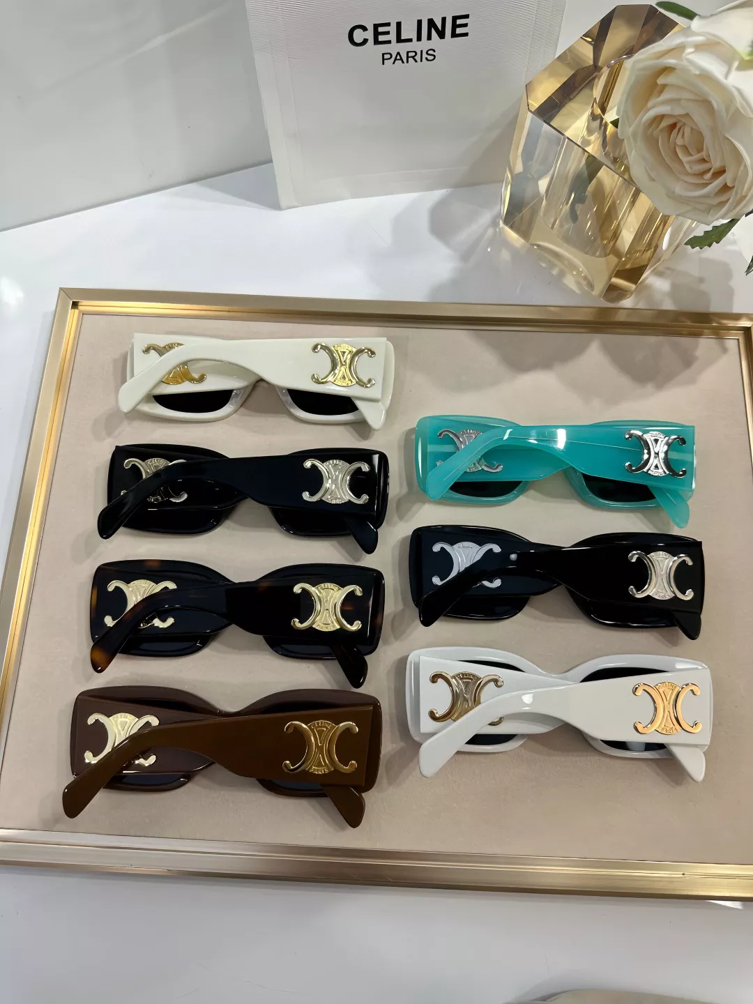 Celine AAA Quality Sunglasses Flexible 8839