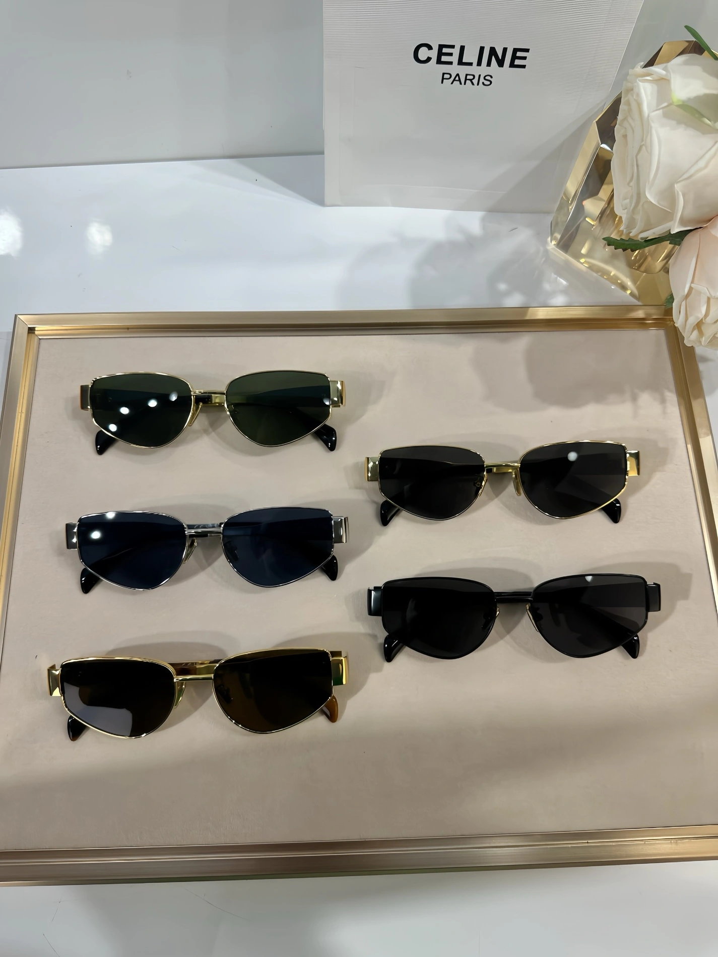 Celine AAA Quality Sunglasses Popular 8658