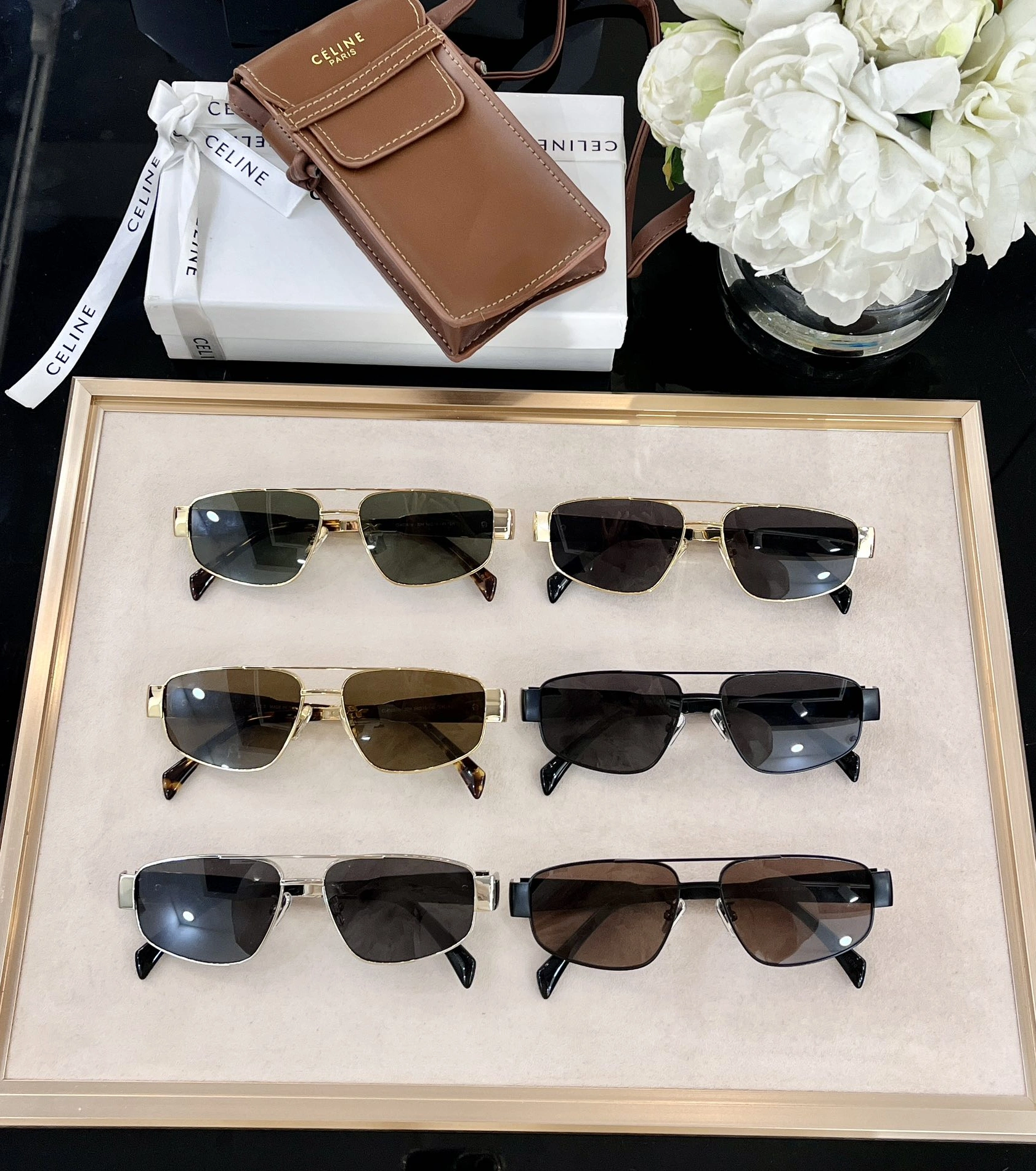 Celine AAA Quality Sunglasses Timeless 9581