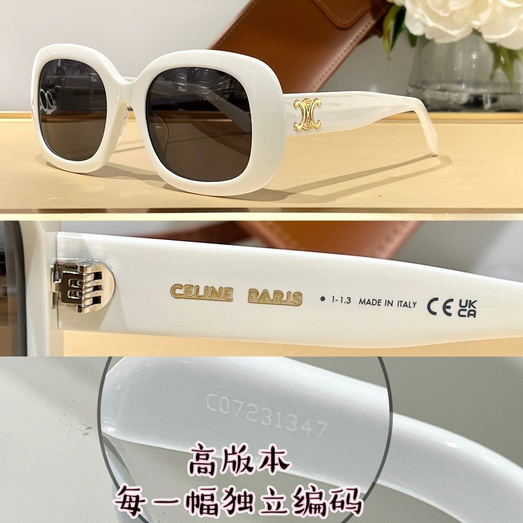 Celine AAA Quality Sunglasses Vibrant 2382
