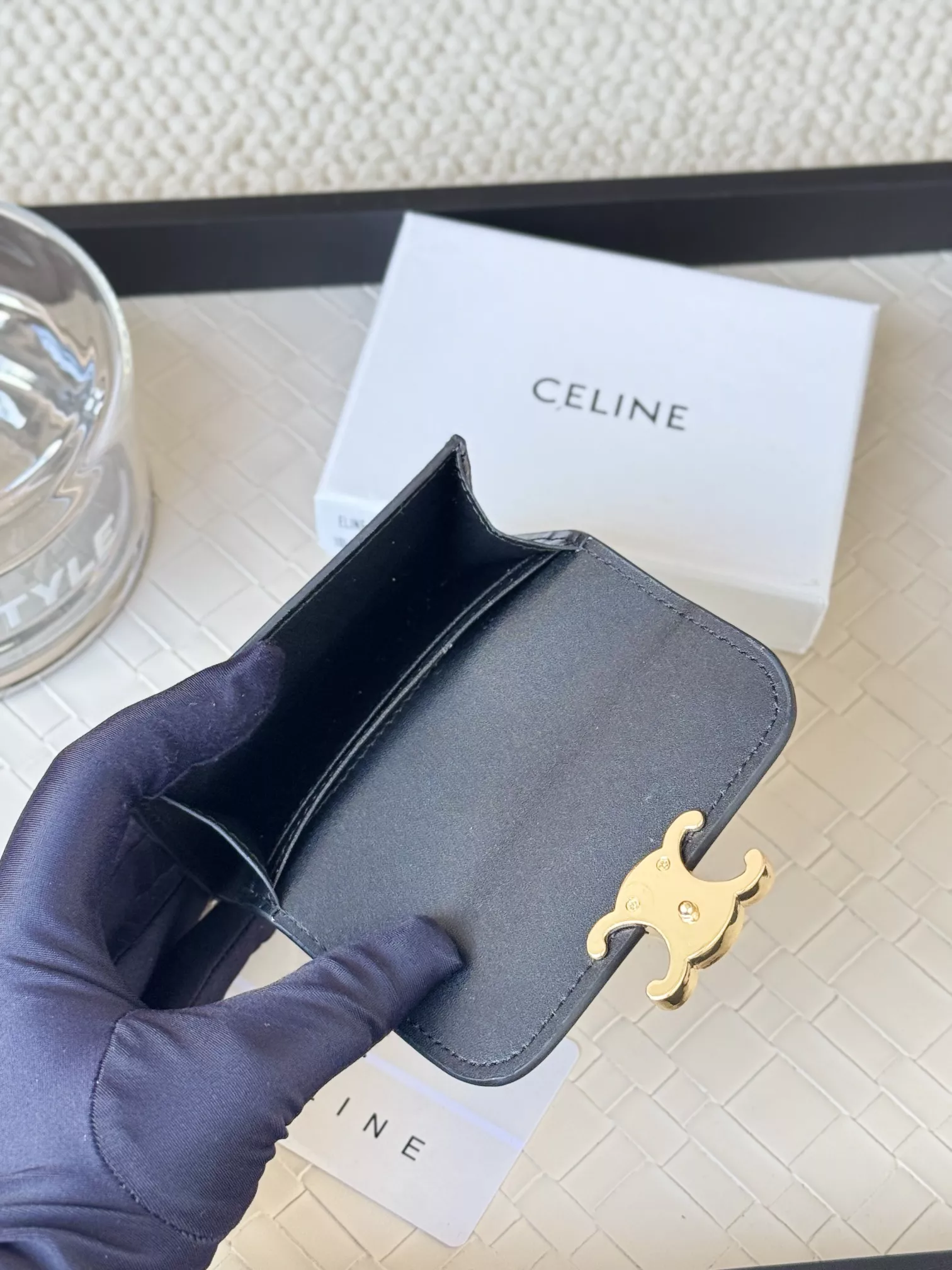 Celine Card Case Timeless 6731