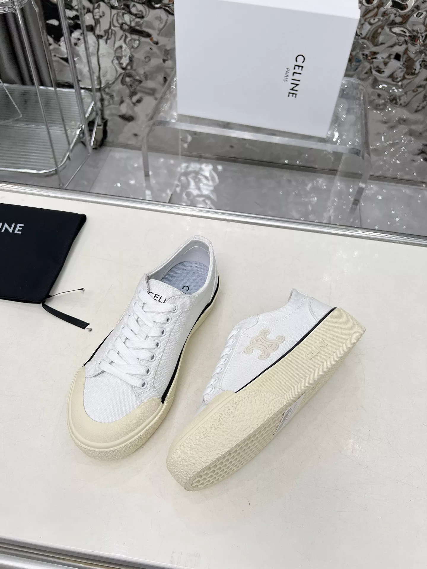 Celine Casual Shoes For Women Bright 8322