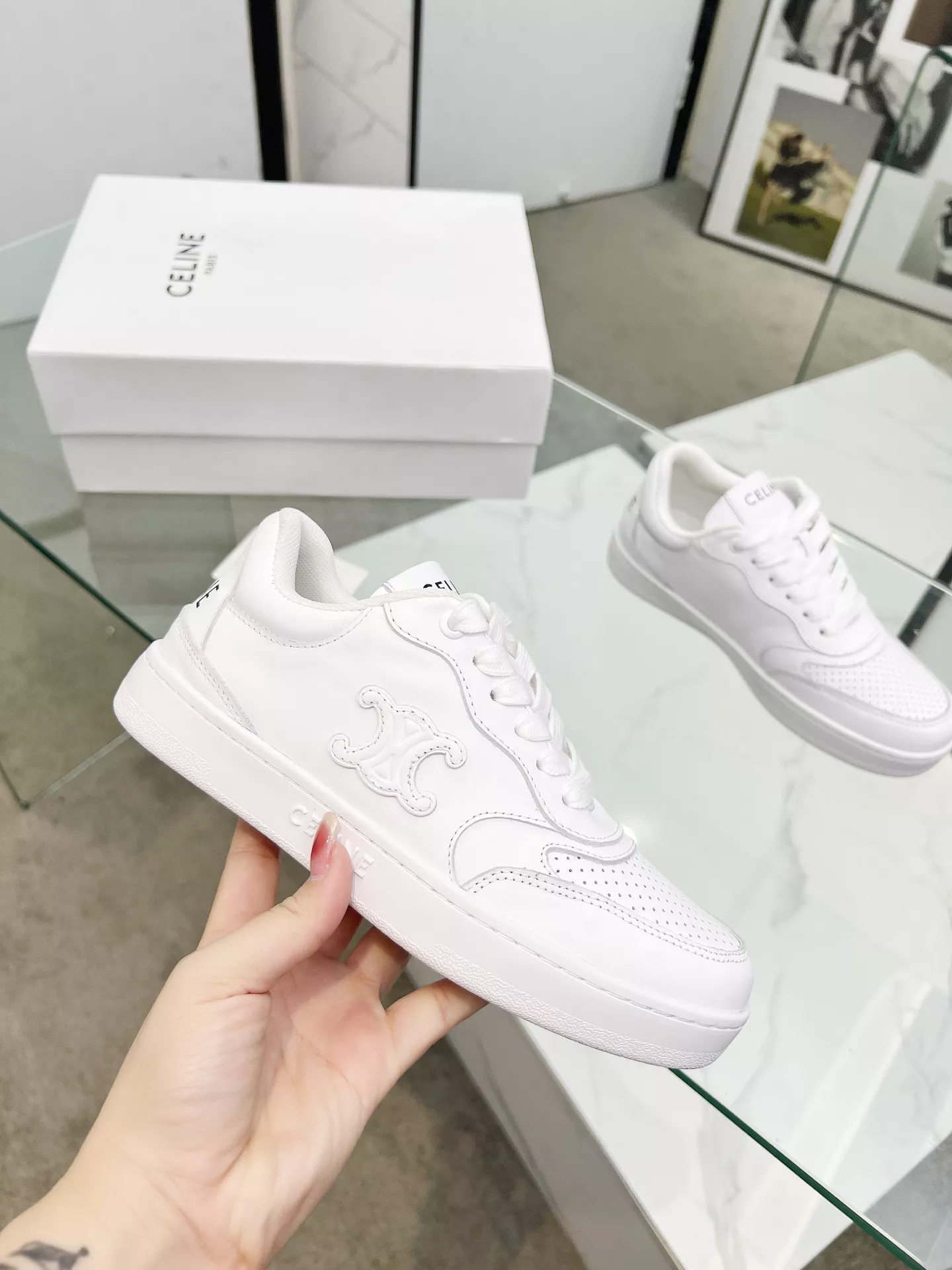 Celine Casual Shoes For Women Durable 5233