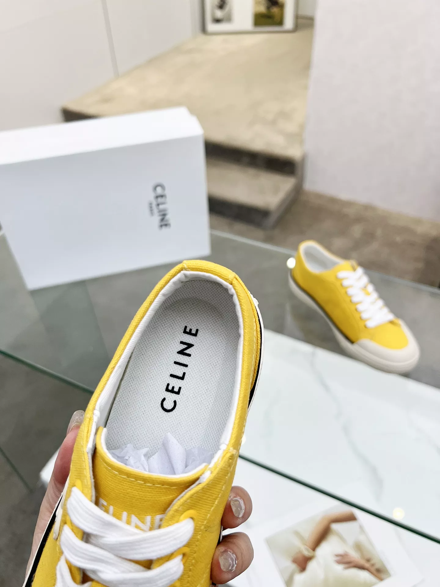 Celine Casual Shoes For Women Fashionable 9182