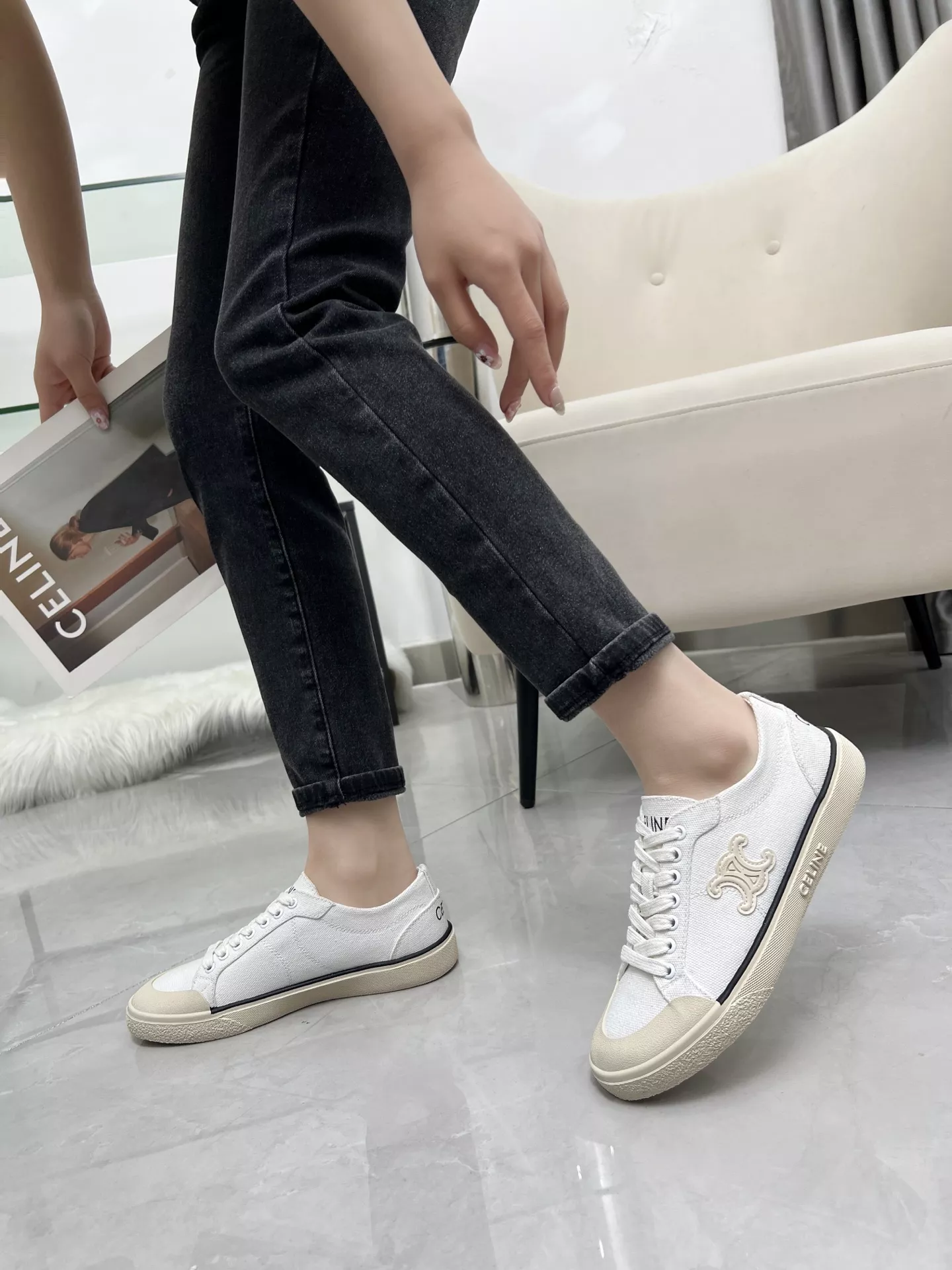 Celine Casual Shoes For Women Popular 2019