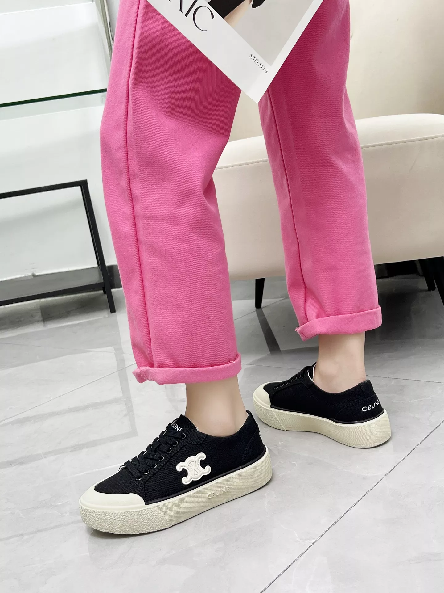 Celine Casual Shoes For Women Sophisticated 2036