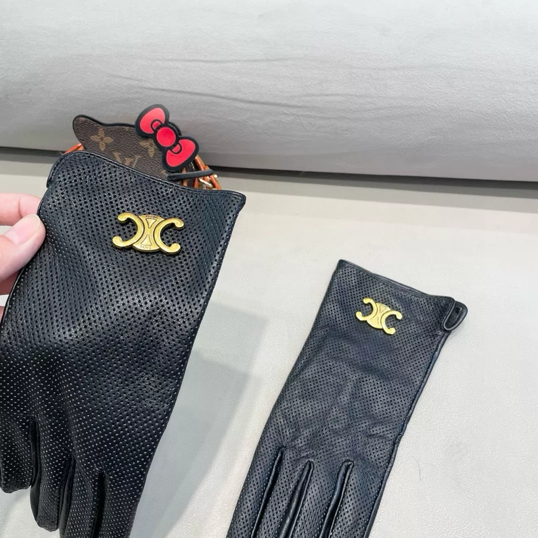 Celine Gloves For Women Versatile 4271