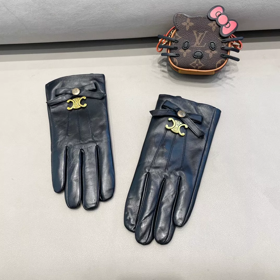 Celine Gloves For Women Versatile 6553