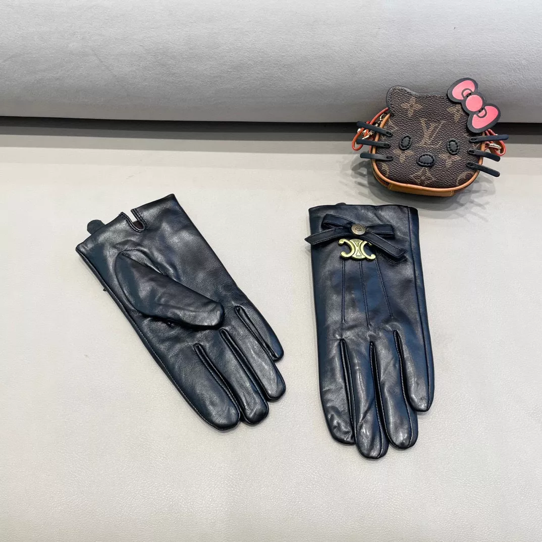 Celine Gloves For Women Versatile 6553