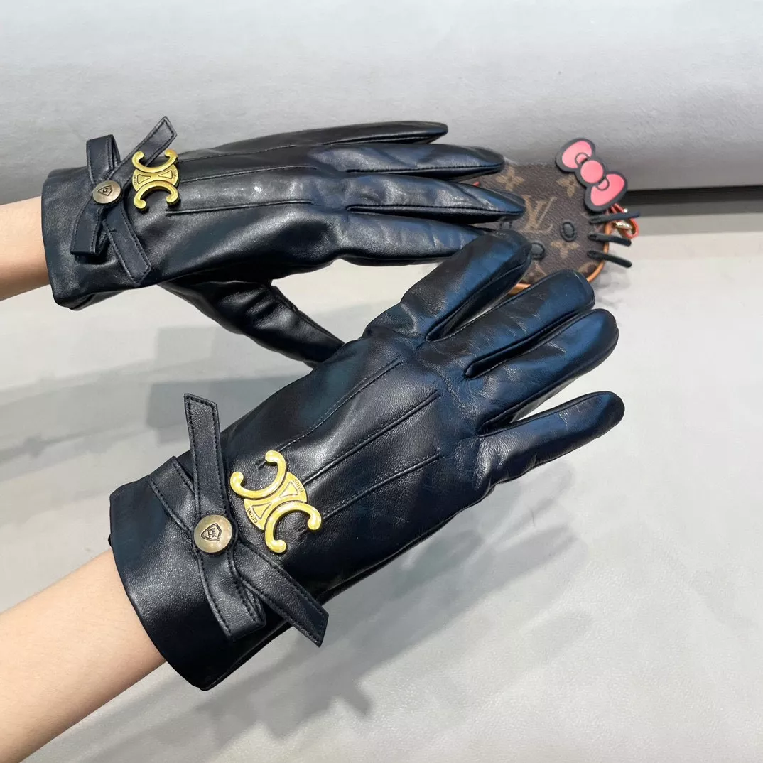 Celine Gloves For Women Versatile 6553