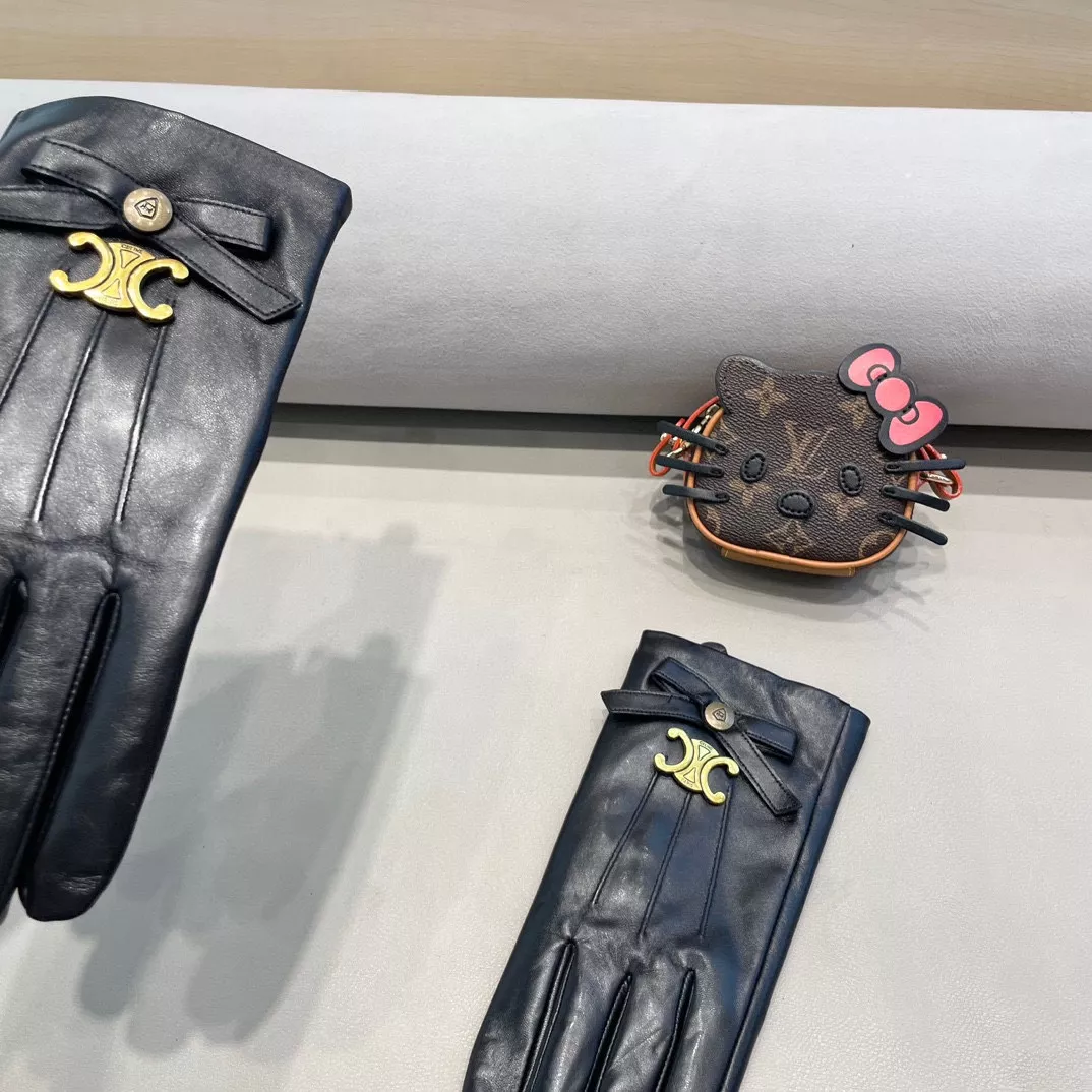 Celine Gloves For Women Versatile 6553
