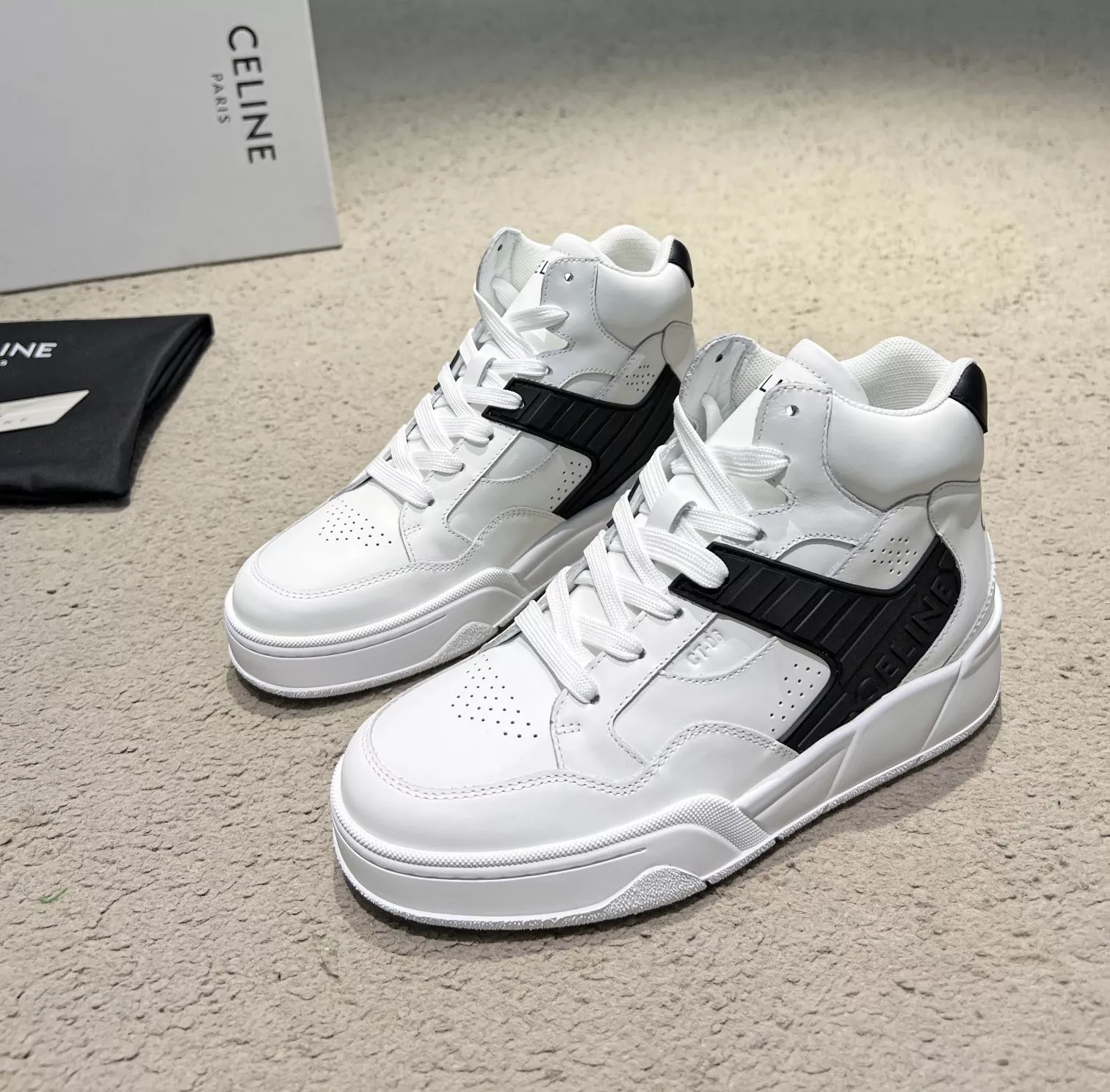 Celine High Top Shoes For Men Durable 5991