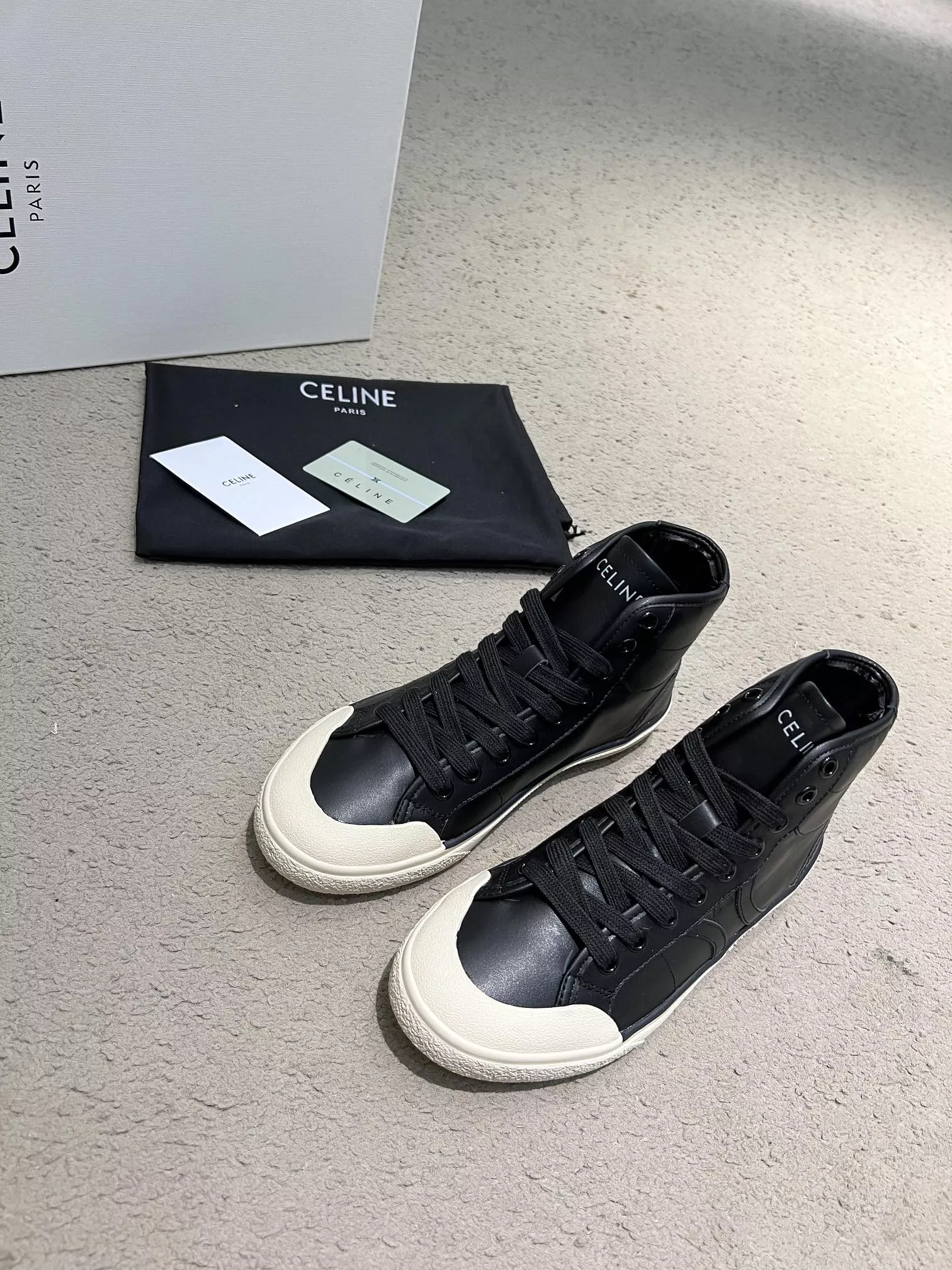 Celine High Top Shoes For Men EyeCatching 2290