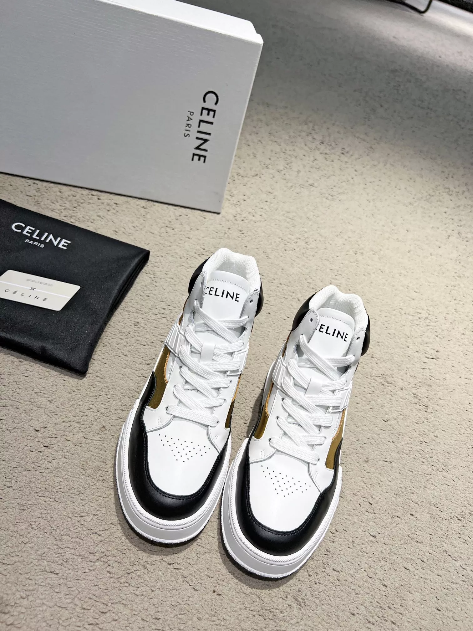 Celine High Top Shoes For Men Refined 1104