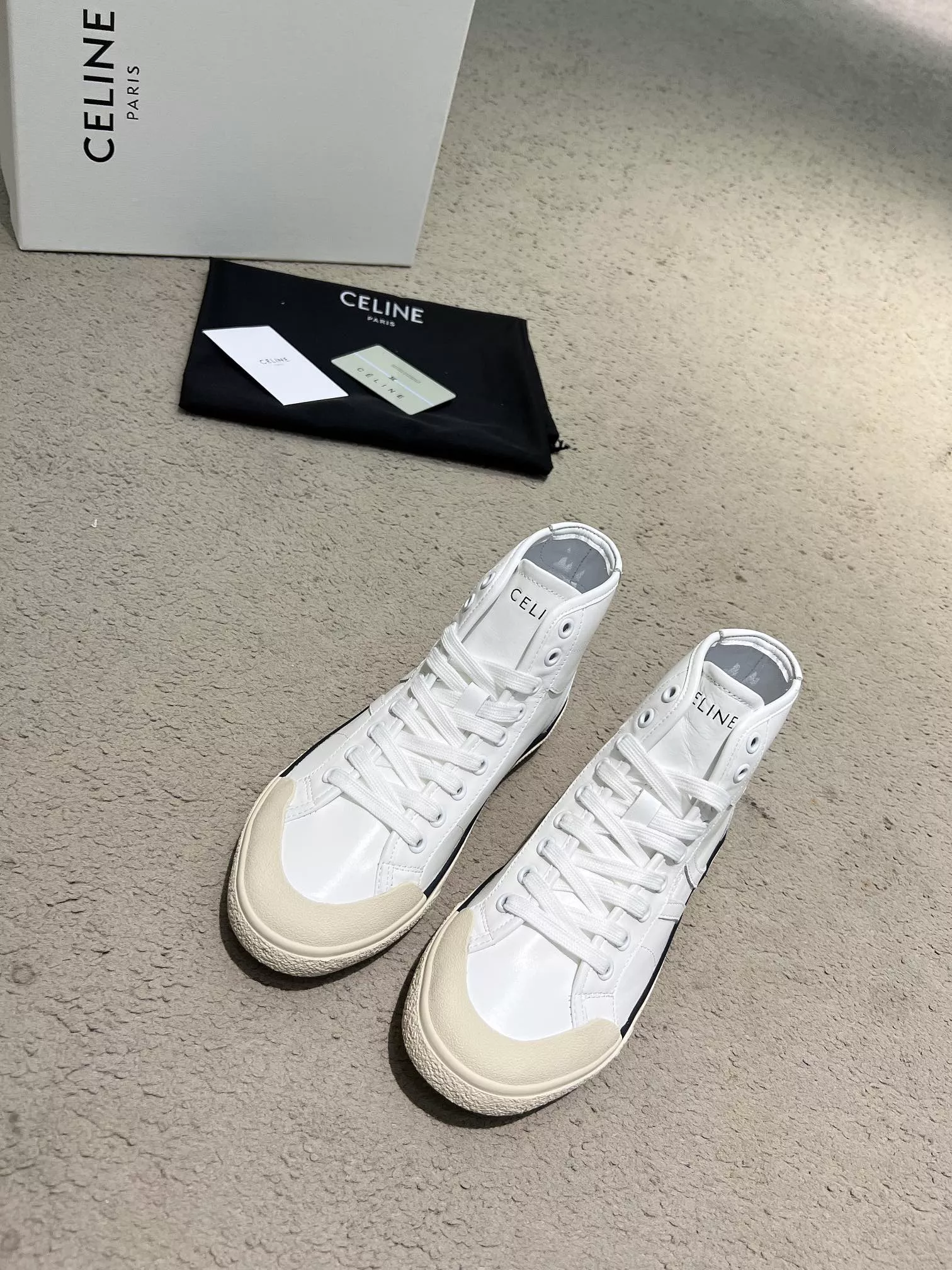 Celine High Top Shoes For Women Durable 2178