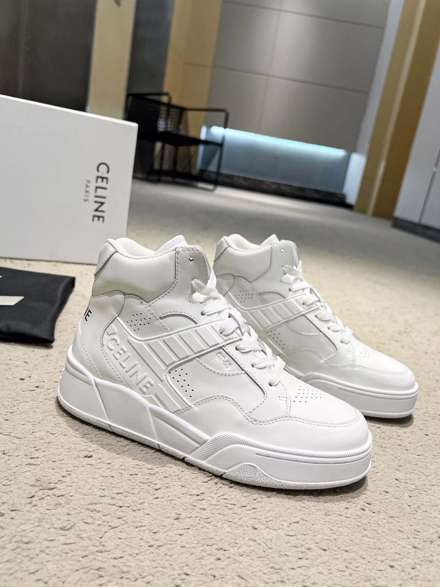 Celine High Top Shoes For Women Efficient 5918