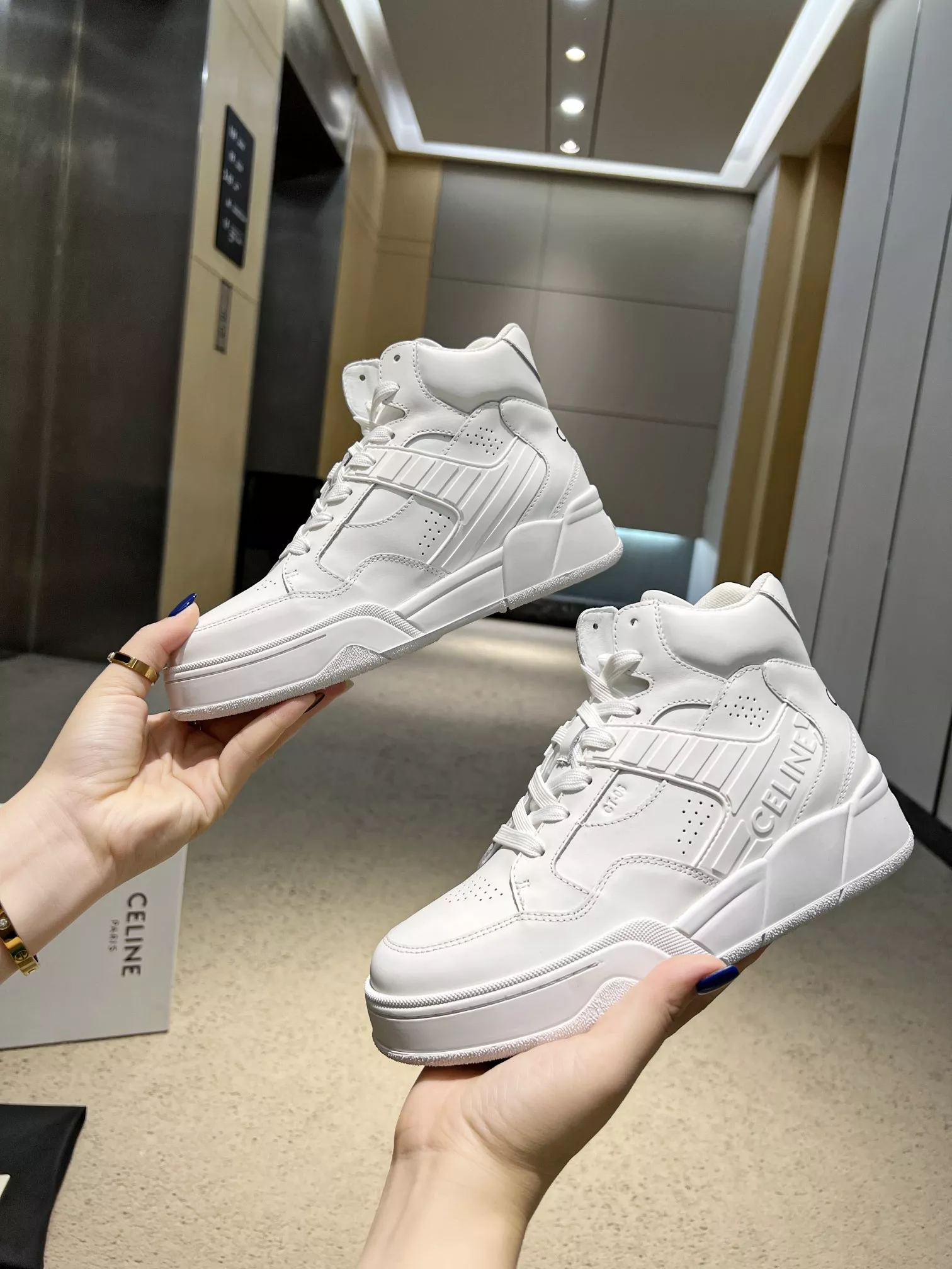 Celine High Top Shoes For Women Efficient 5918