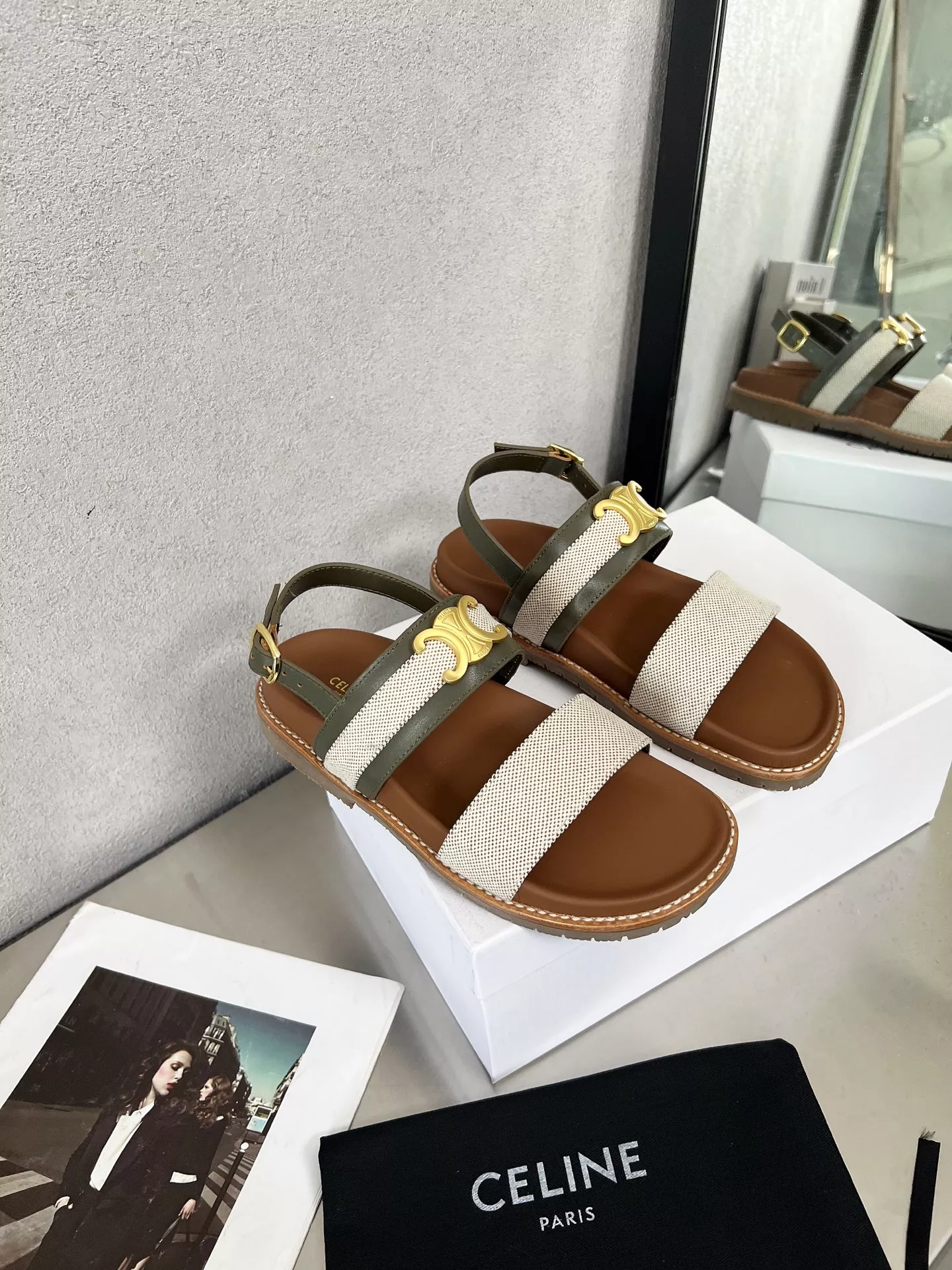 Celine Sandal For Women Timeless 4123