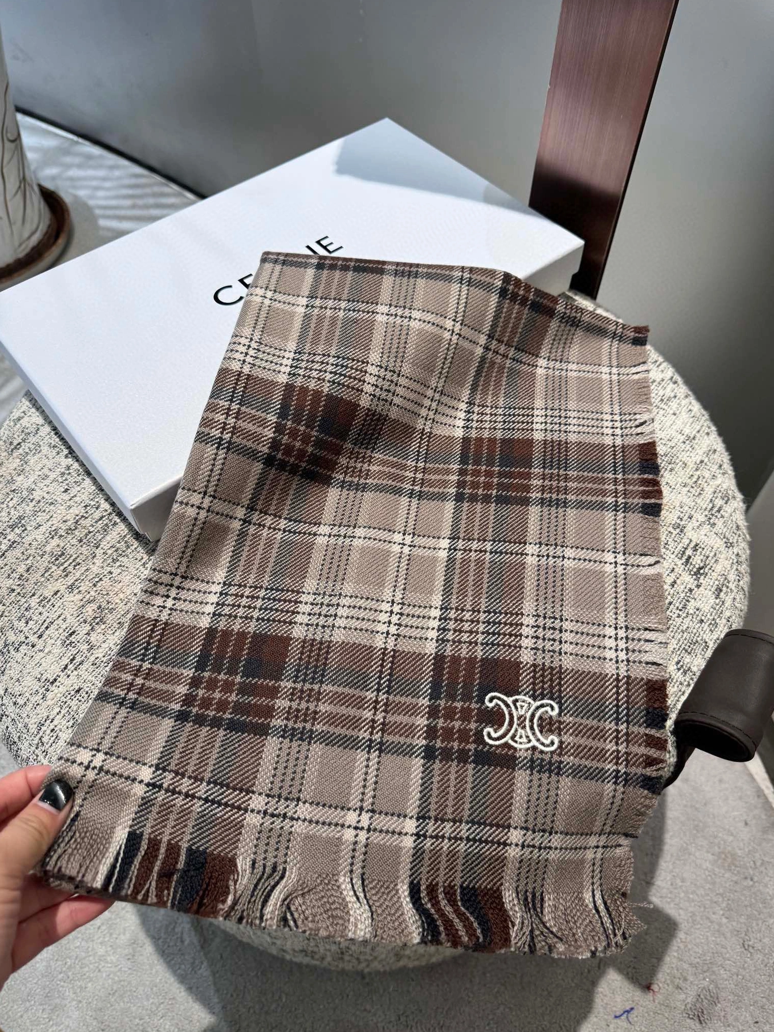 Celine Scarf Comfortable 8767