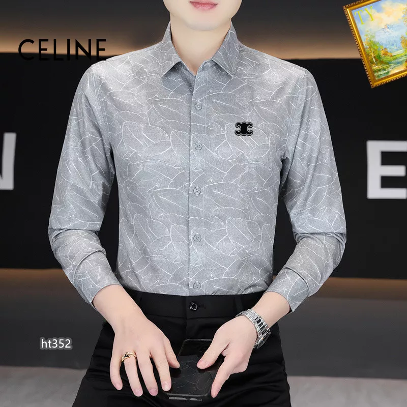 Celine Shirts Long Sleeved For Men Functional 5503