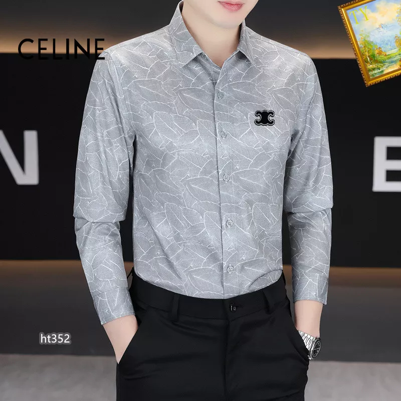 Celine Shirts Long Sleeved For Men Functional 5503