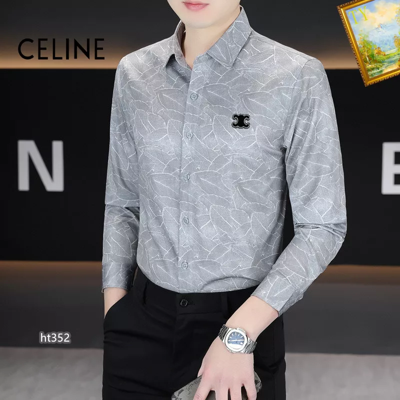 Celine Shirts Long Sleeved For Men Functional 5503