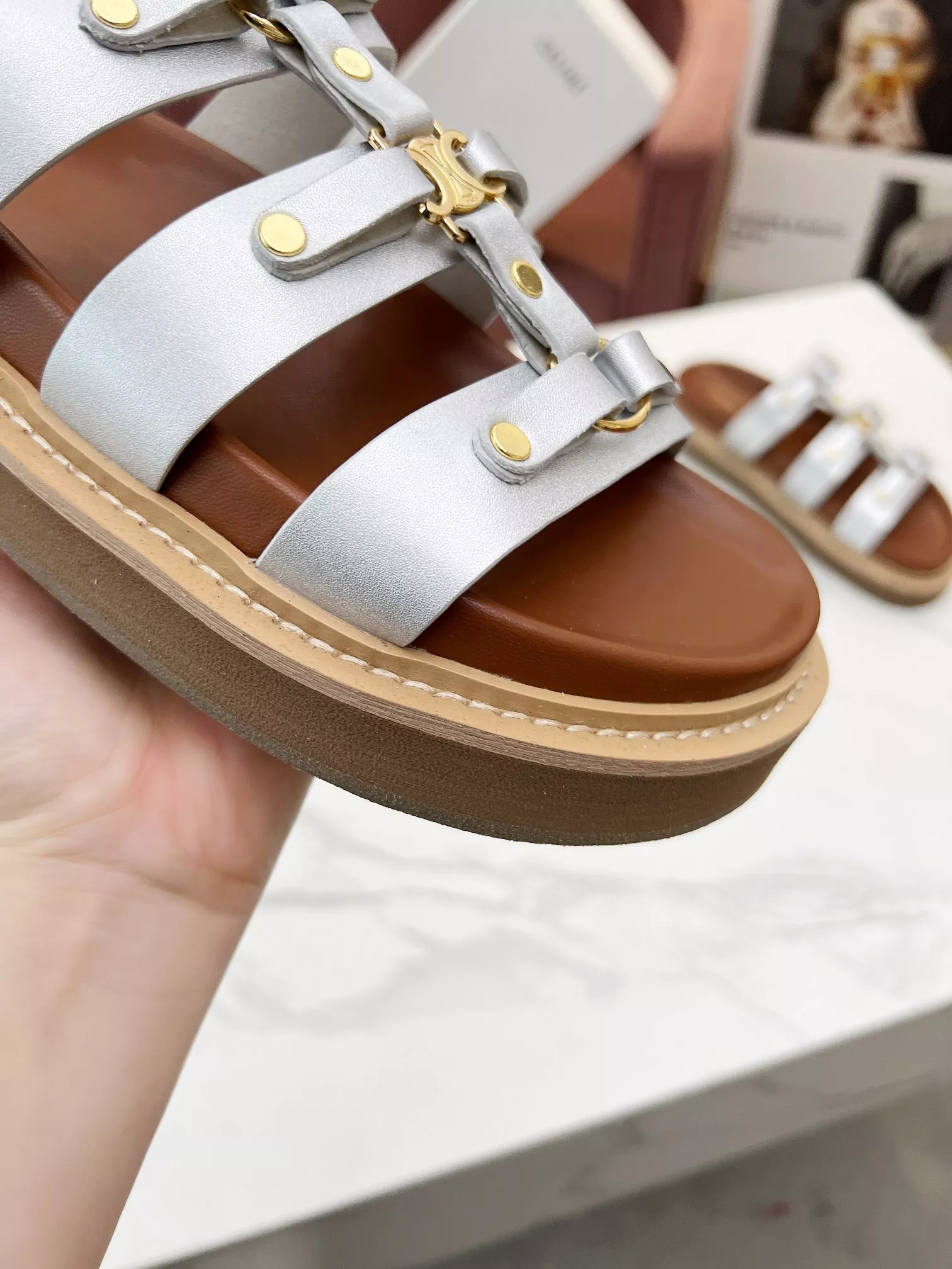 Celine Slippers For Women Cozy 9926