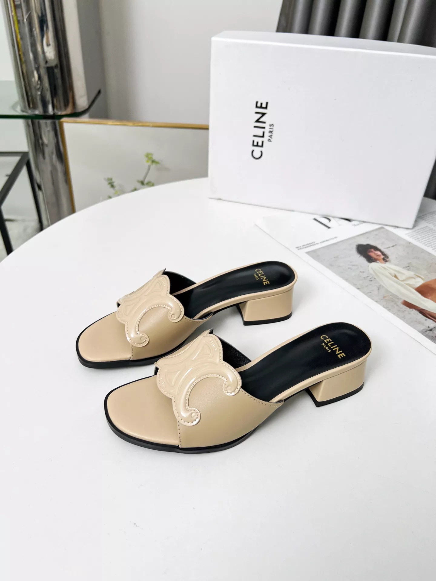 Celine Slippers For Women Minimalist 122