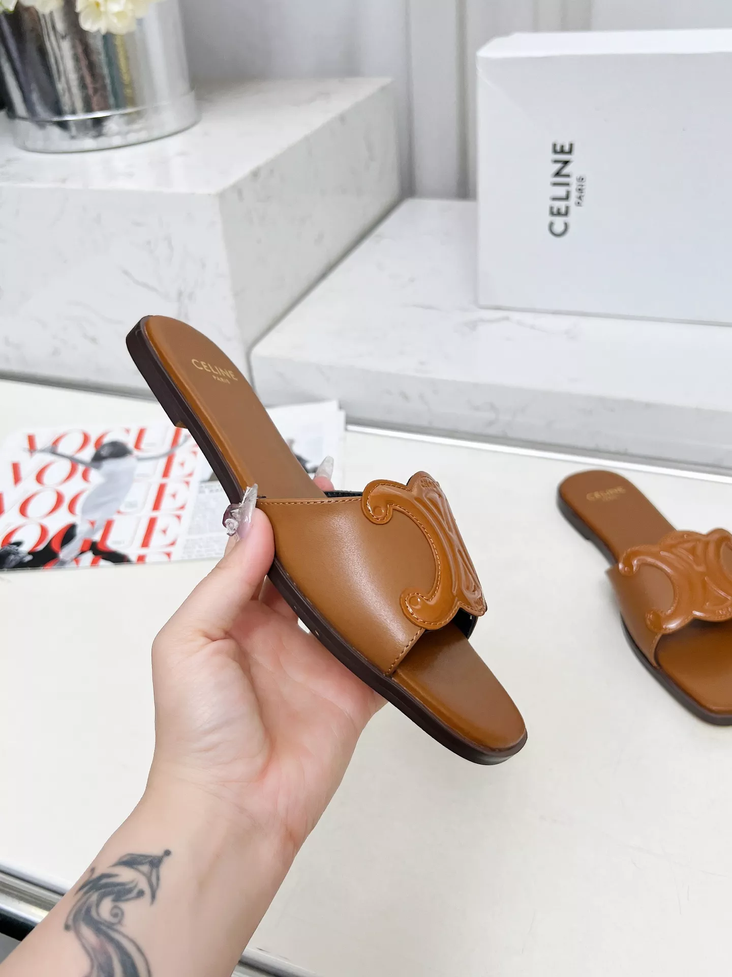 Celine Slippers For Women ModernLook 2556