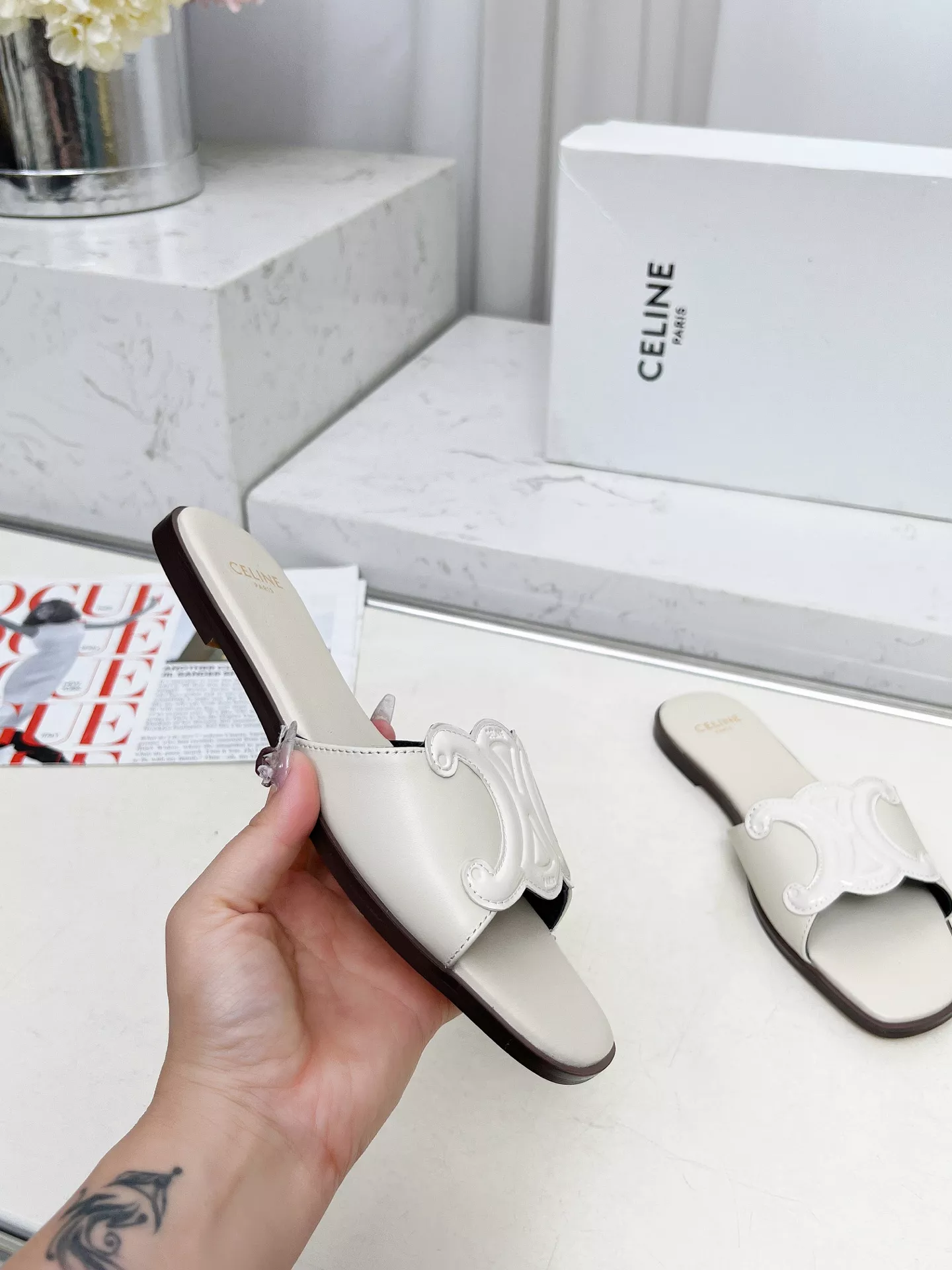 Celine Slippers For Women Popular 4345