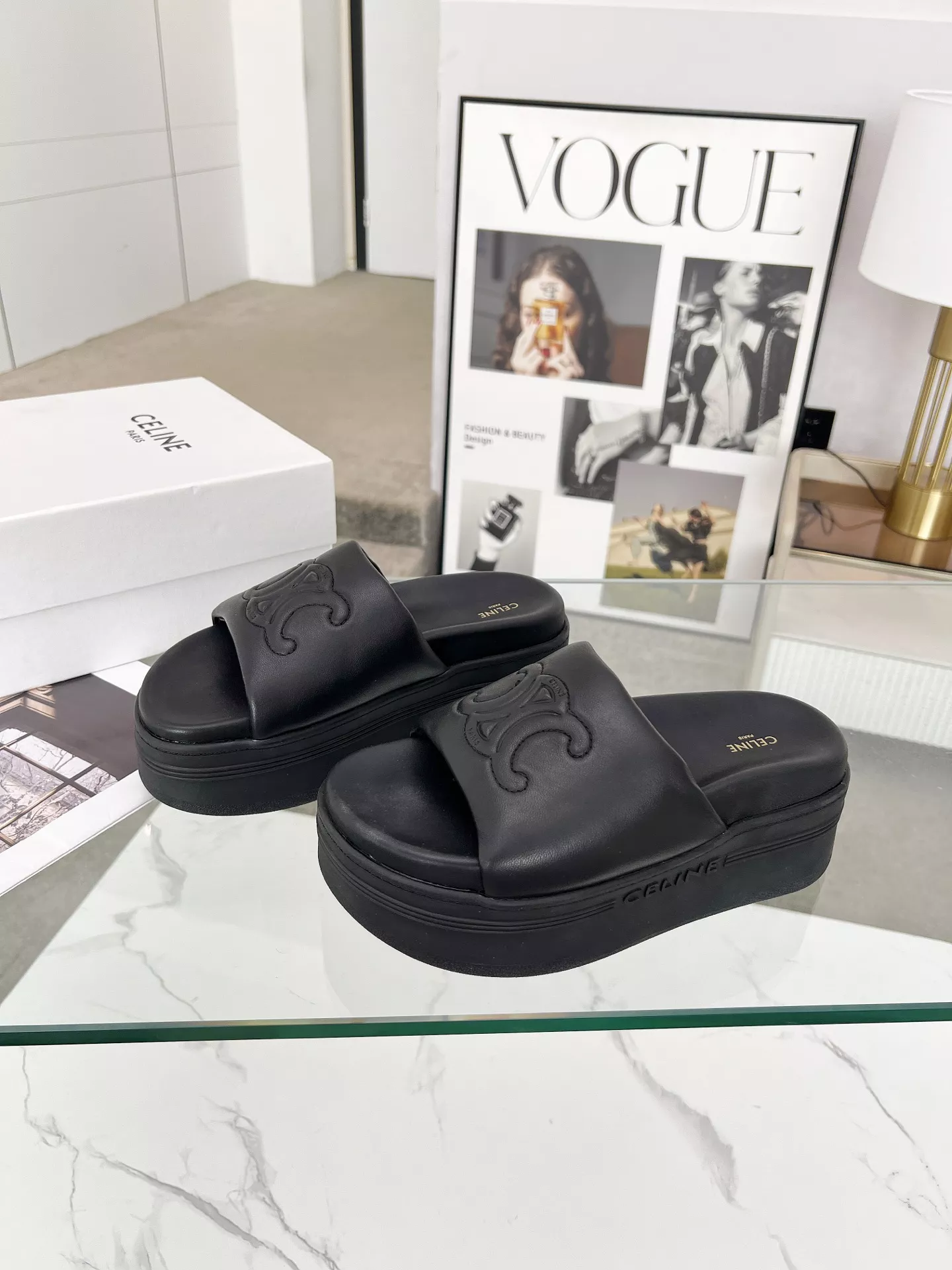 Celine Slippers For Women Soft 903
