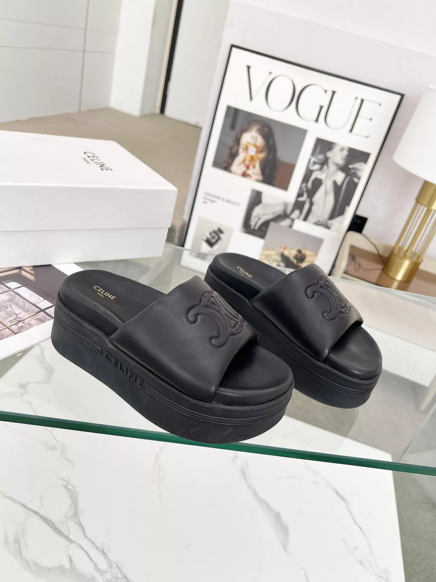 Celine Slippers For Women Soft 903