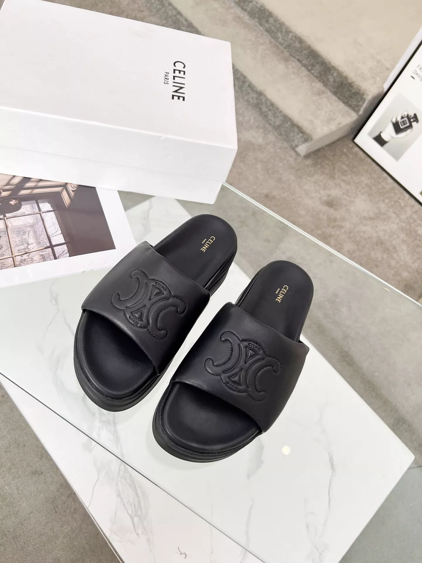 Celine Slippers For Women Soft 903