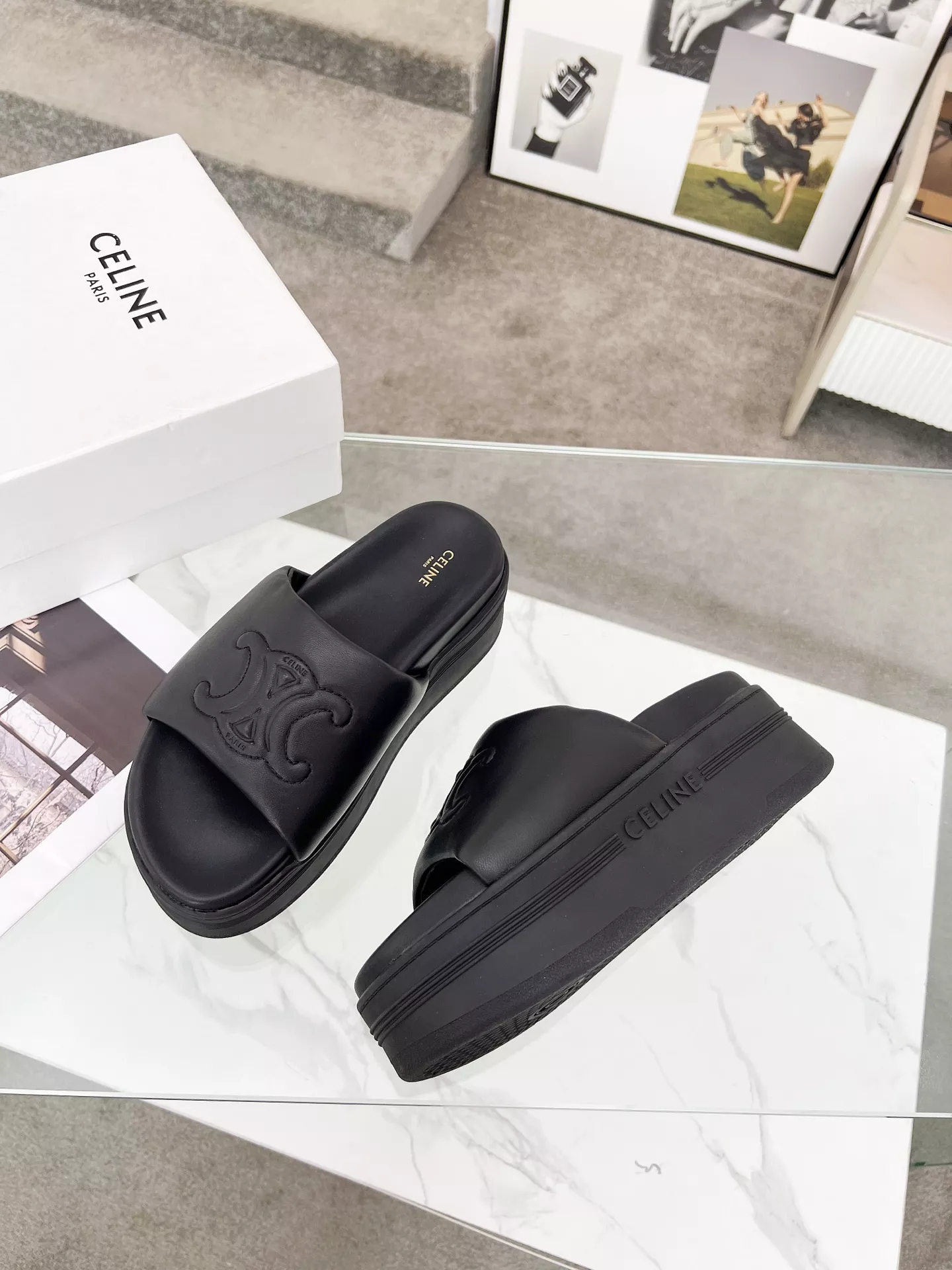 Celine Slippers For Women Soft 903