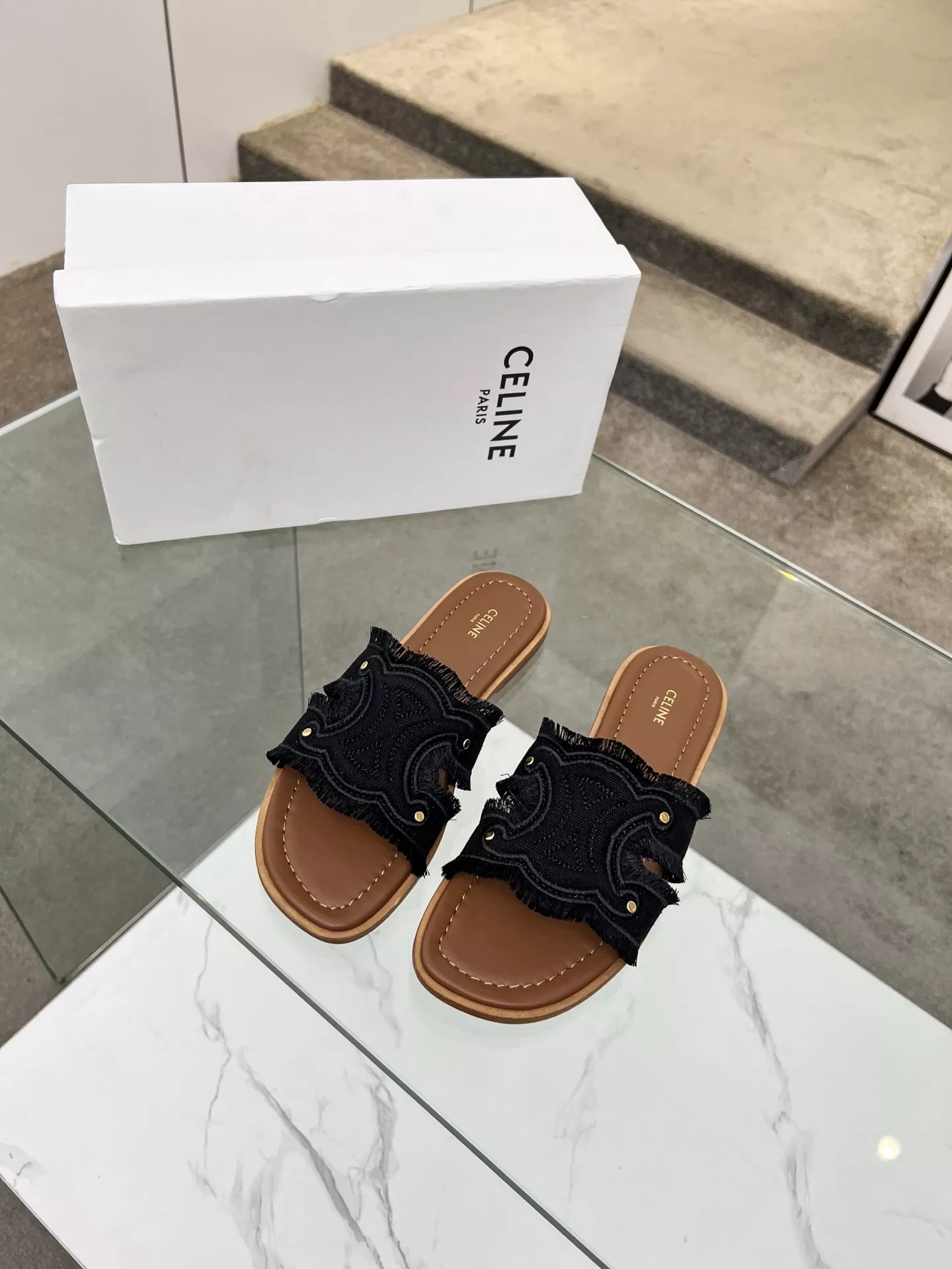 Celine Slippers For Women Sophisticated 7181