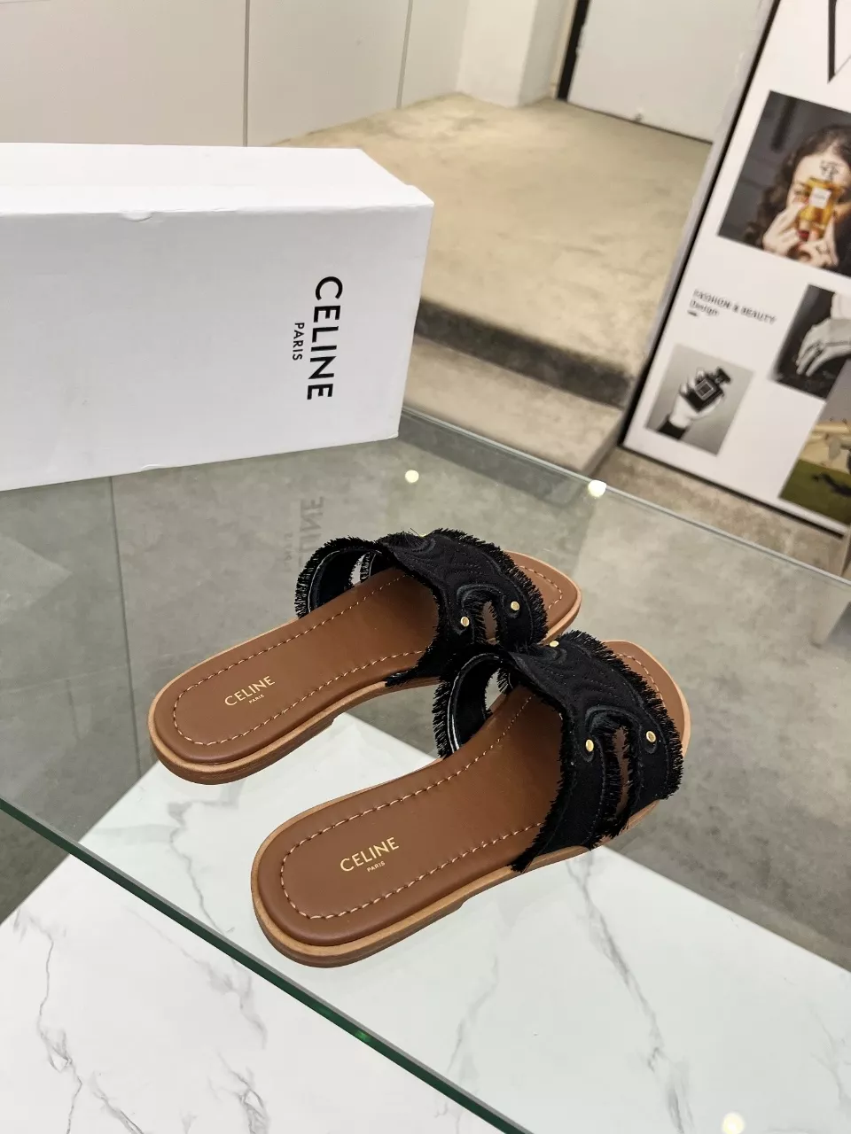 Celine Slippers For Women Sophisticated 7181
