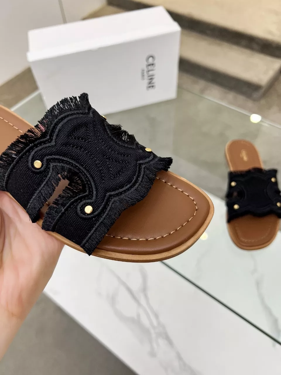 Celine Slippers For Women Sophisticated 7181