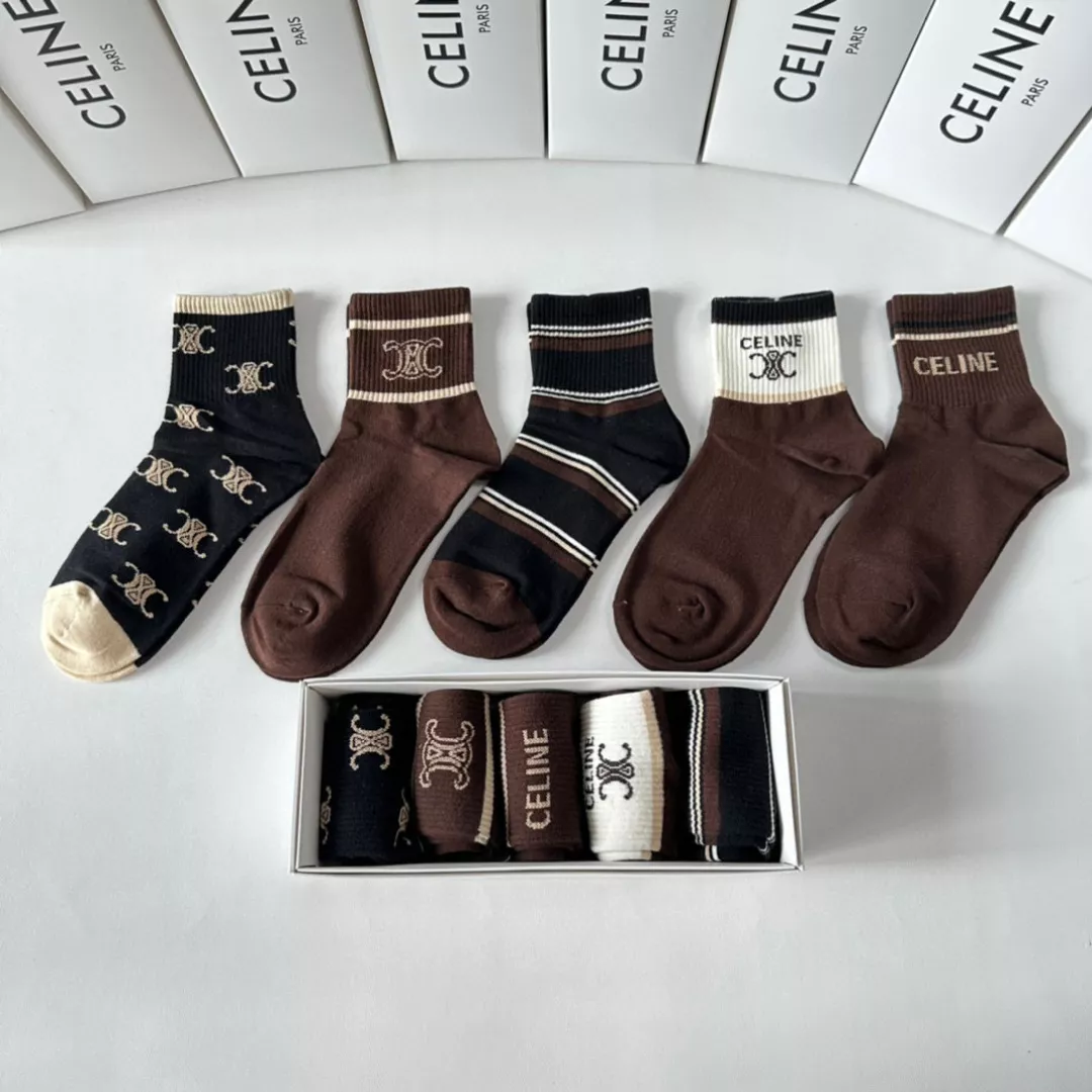 Celine Socks Versatile 6838