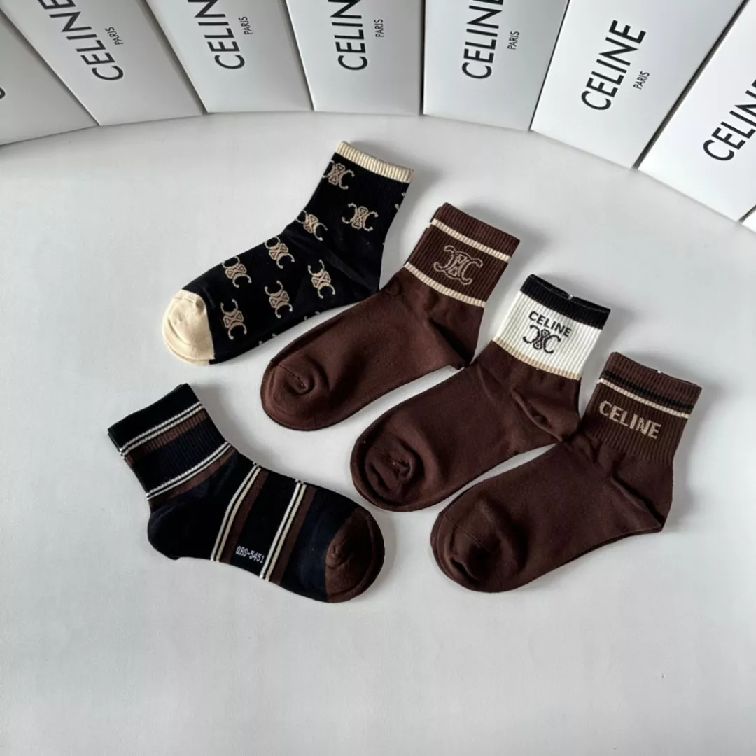 Celine Socks Versatile 6838