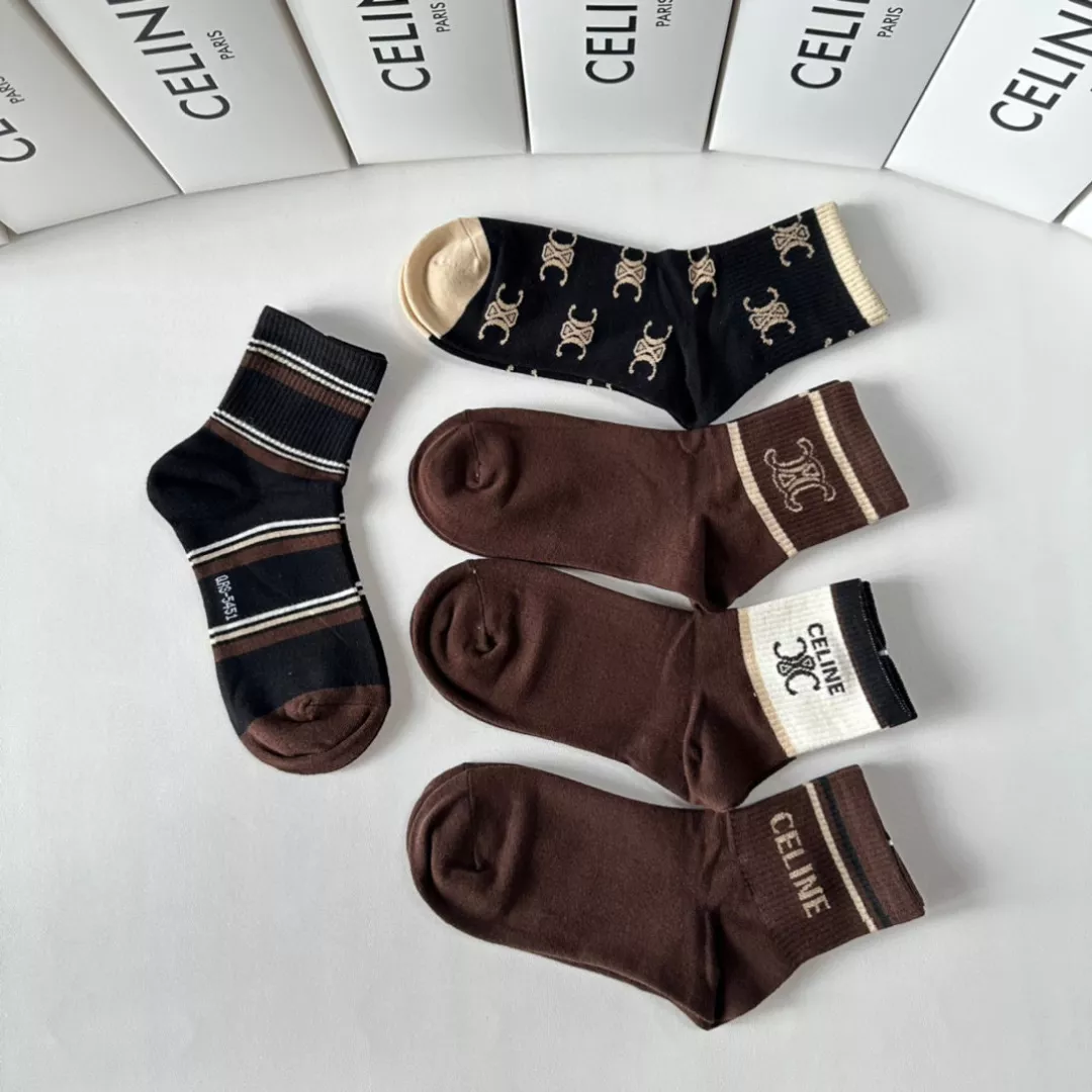 Celine Socks Versatile 6838