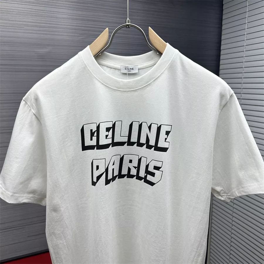 Celine T-Shirts Short Sleeved For Unisex NewStyle 2370