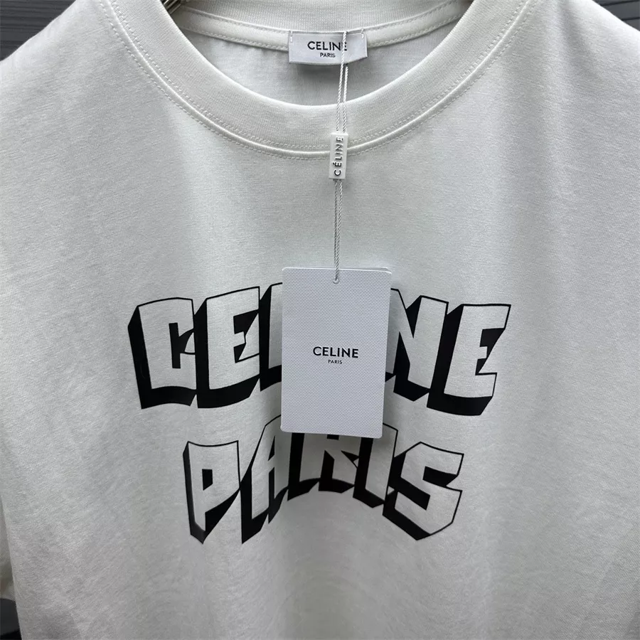 Celine T-Shirts Short Sleeved For Unisex NewStyle 2370
