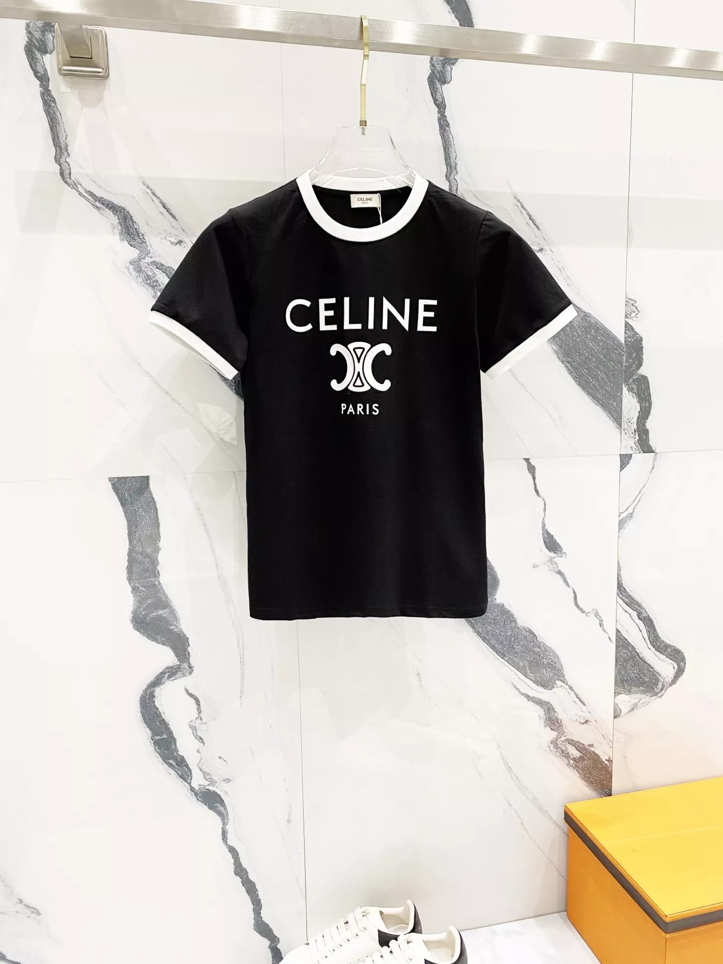 Celine T-Shirts Short Sleeved For Women Unique 7321