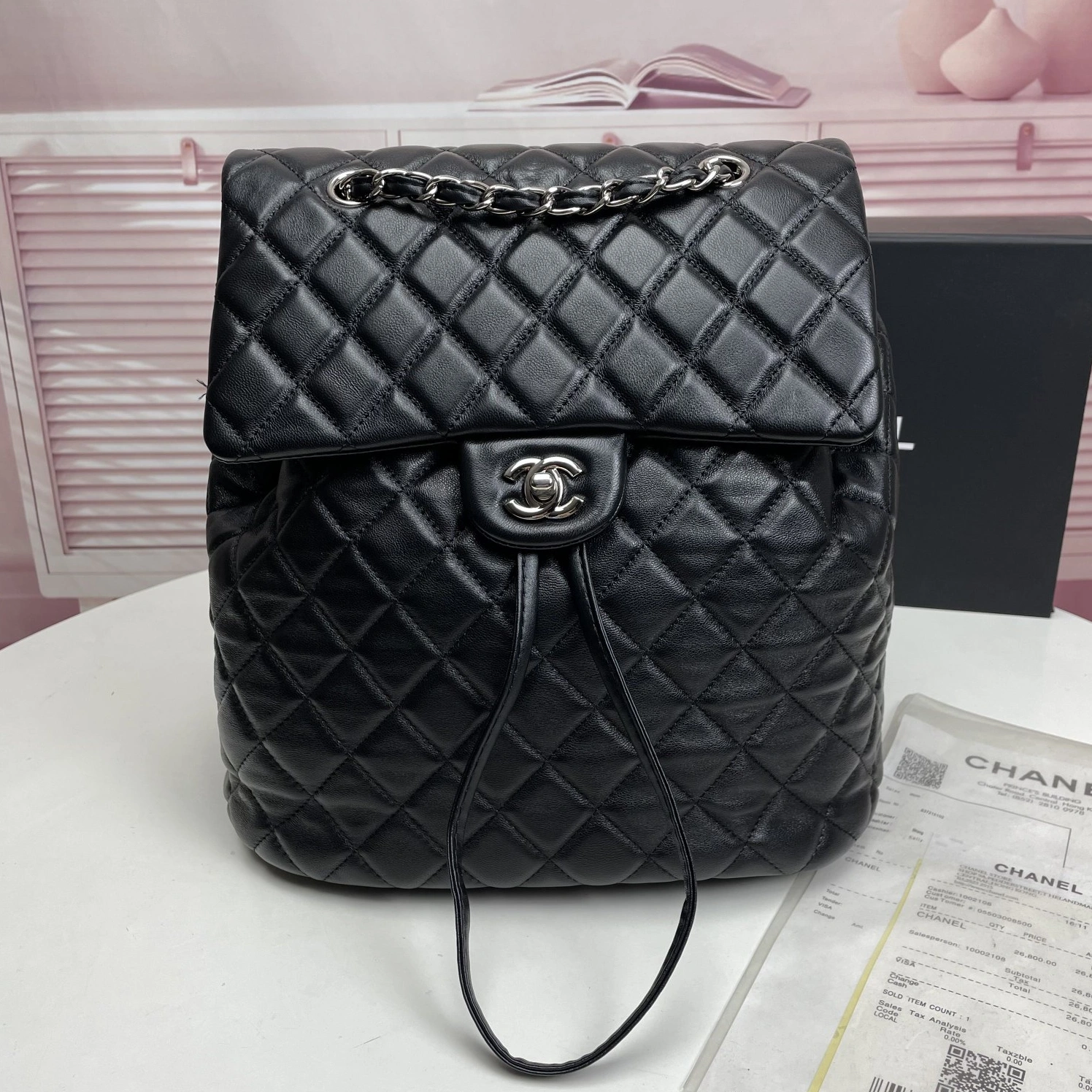 Chanel AAA Quality Backpacks For Women Compact 7010