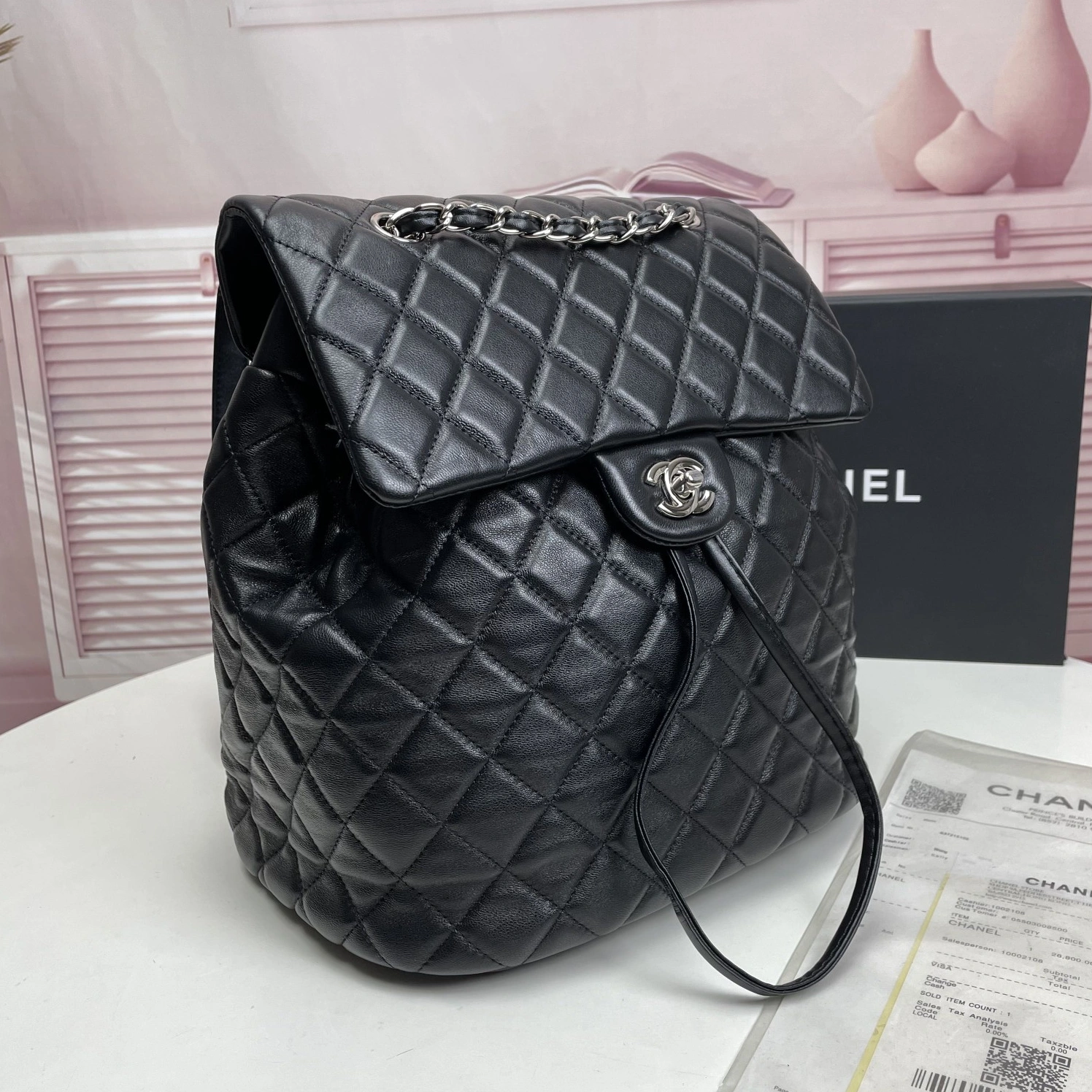 Chanel AAA Quality Backpacks For Women Compact 7010