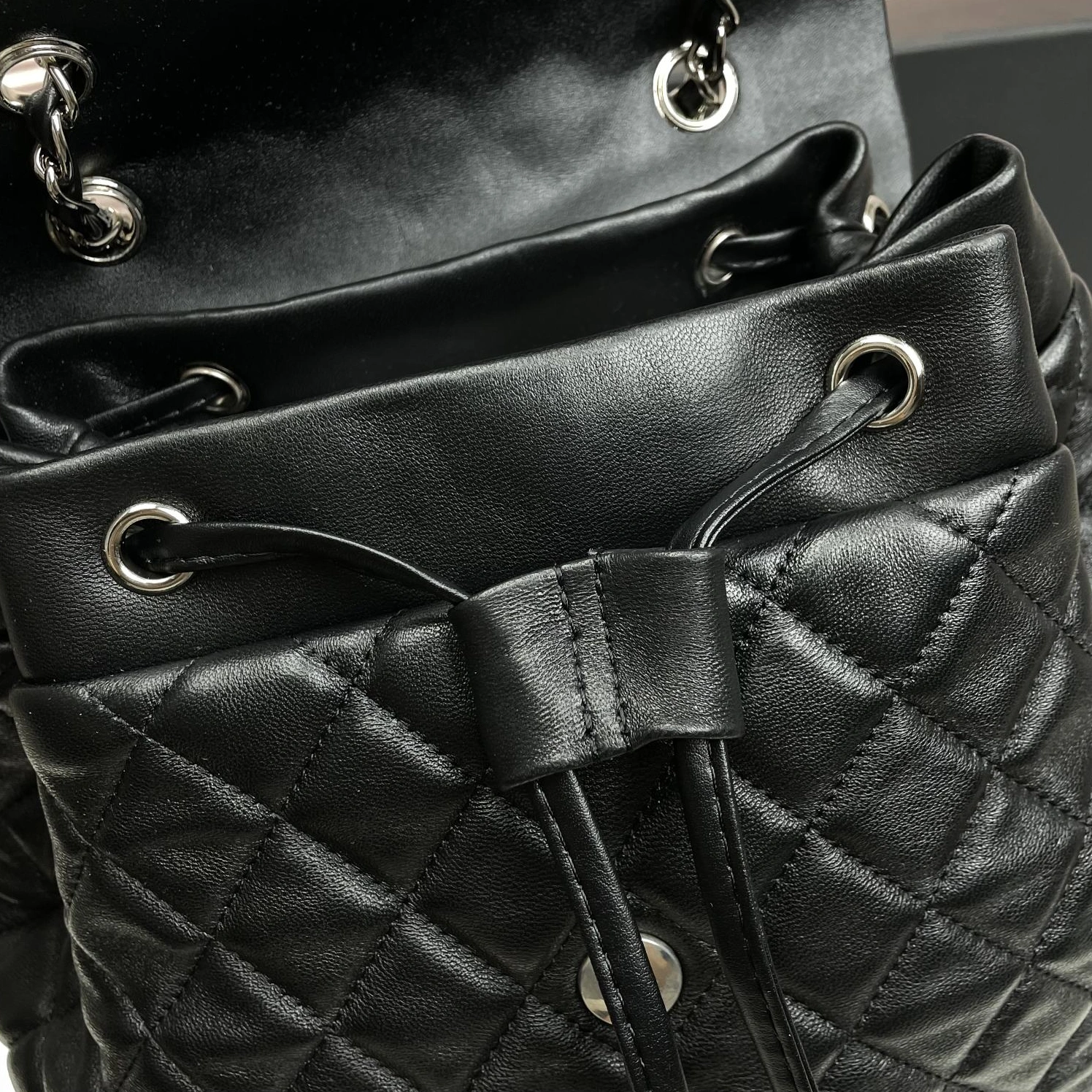 Chanel AAA Quality Backpacks For Women Compact 7010